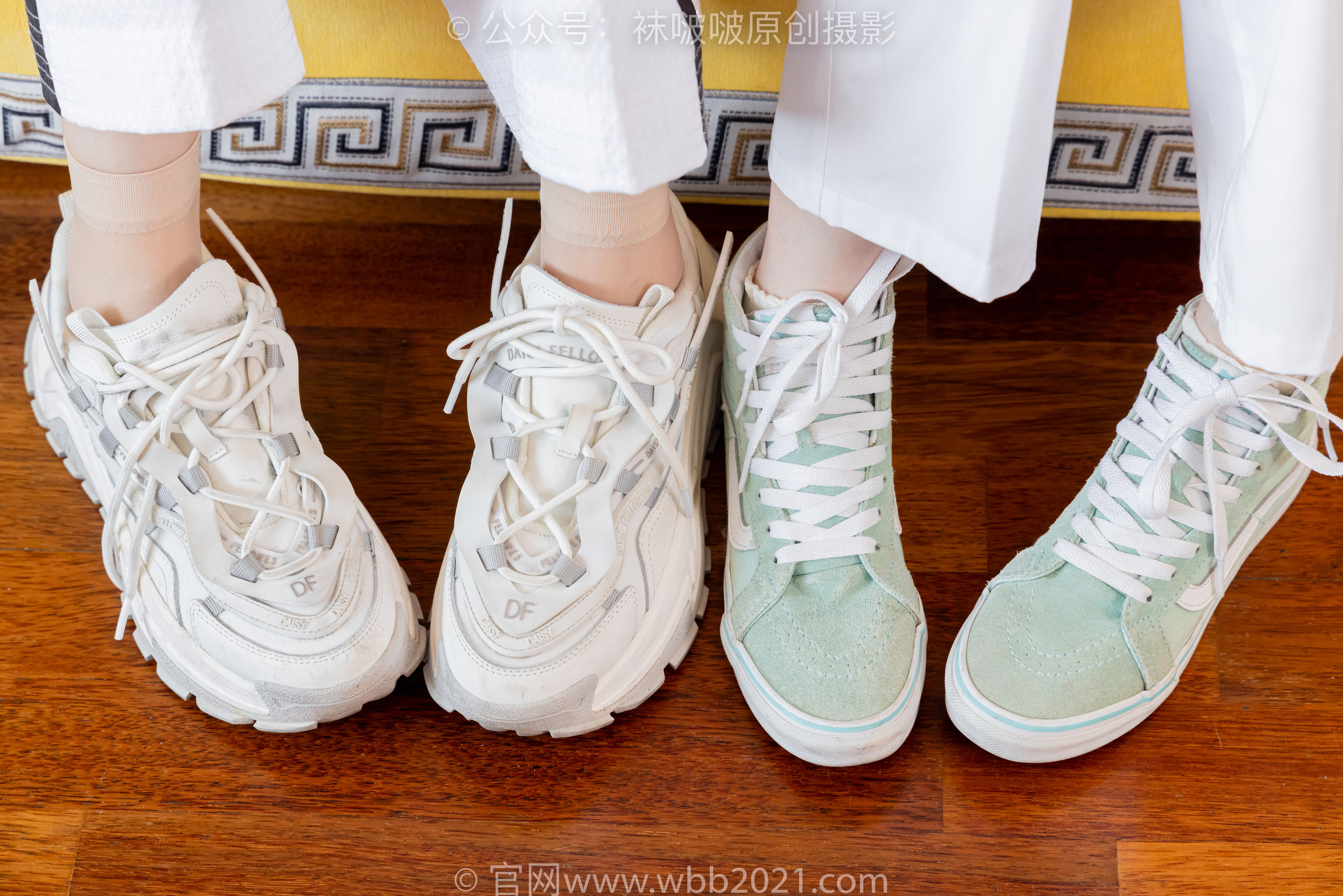 BoBoSocks袜啵啵 No.549 小甜豆&甜甜圈 - 运动鞋、帆布鞋、肉丝、棉袜、裸足/(149P)