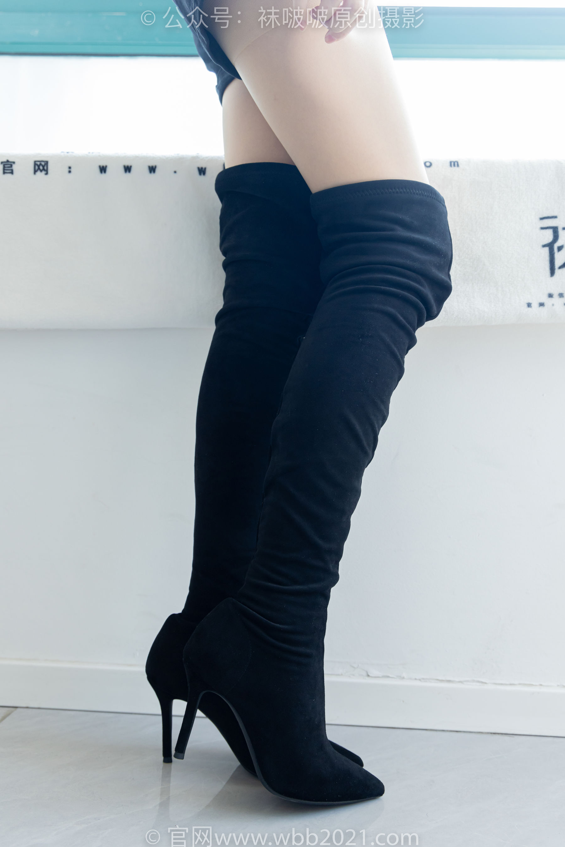 BoBoSocks袜啵啵 No.528 小甜豆 - 高跟长靴、薄白丝、薄黑丝、薄肉丝/(200P)