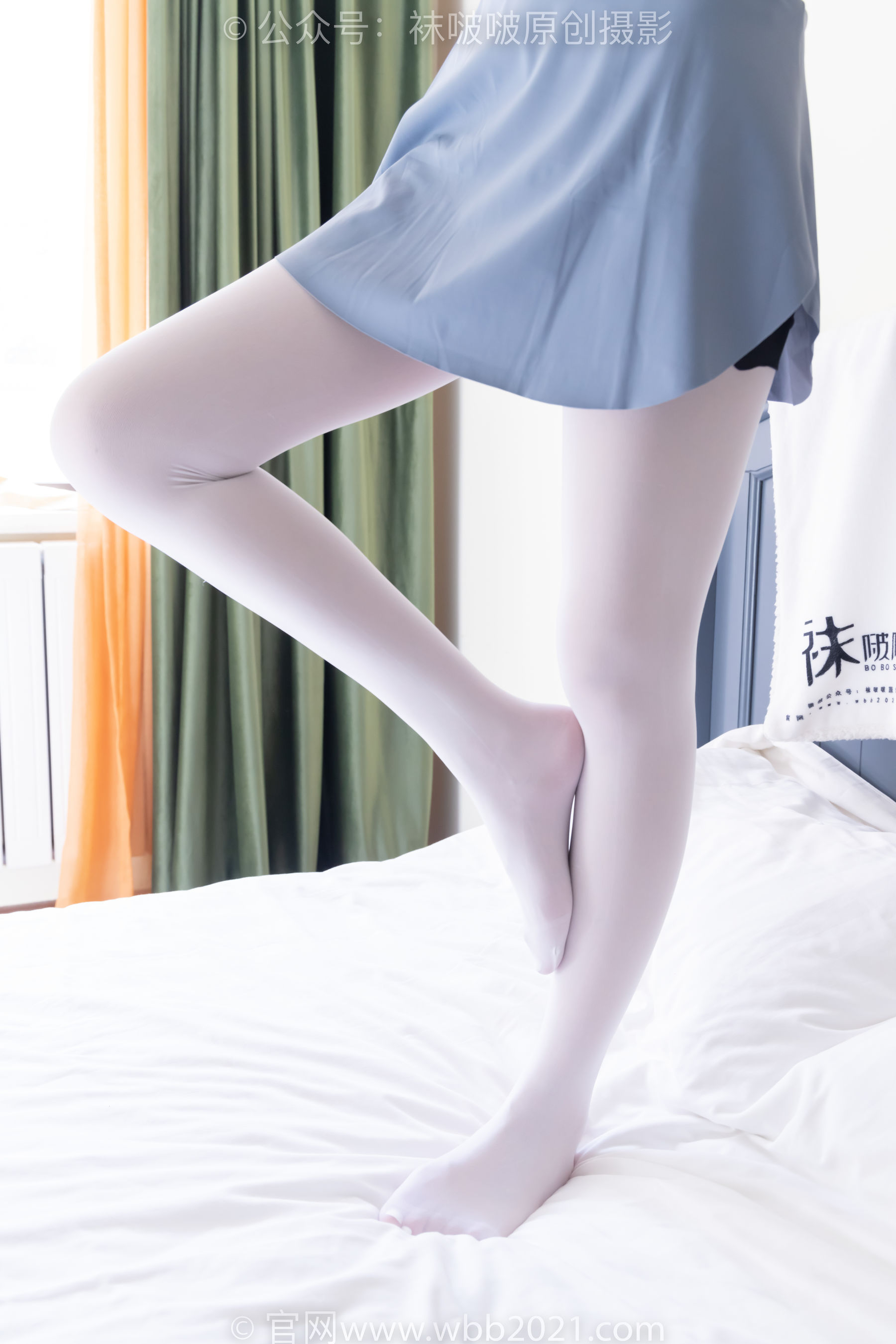 BoBoSocks袜啵啵 No.531 小甜豆 舞蹈鞋、厚白丝、舞蹈服/(145P)