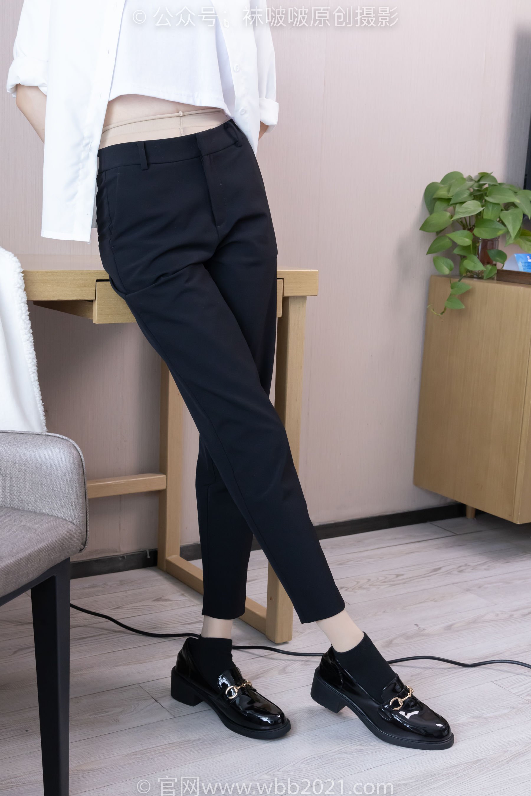 BoBoSocks袜啵啵 No.535 稚予 - 高跟鞋、皮鞋、黑棉袜、薄肉丝、裤里丝/(160P)