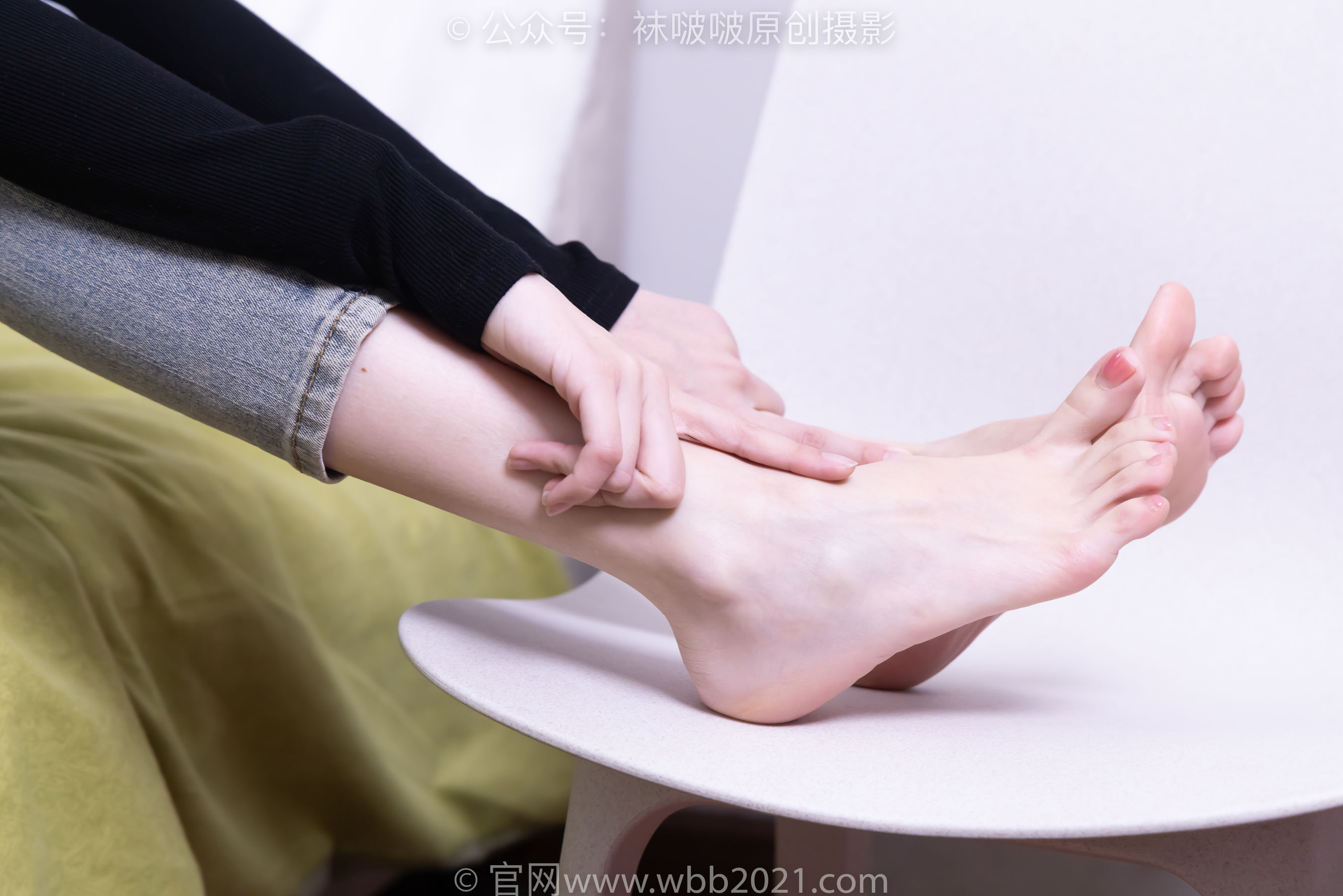 BoBoSocks袜啵啵 No.547 稚予 - 高跟鞋、薄灰丝、裸足、裤里丝/(145P)