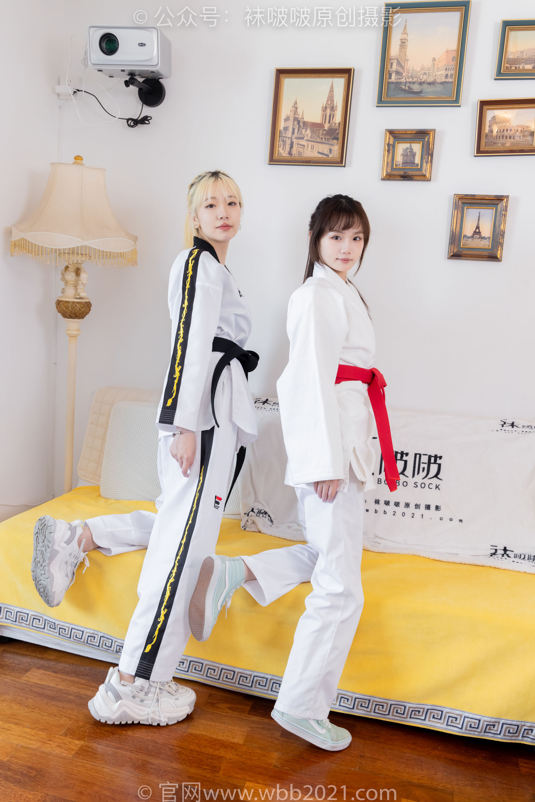 BoBoSocks袜啵啵 No.549 小甜豆&甜甜圈 - 运动鞋、帆布鞋、肉丝、棉袜、裸足/(149P)