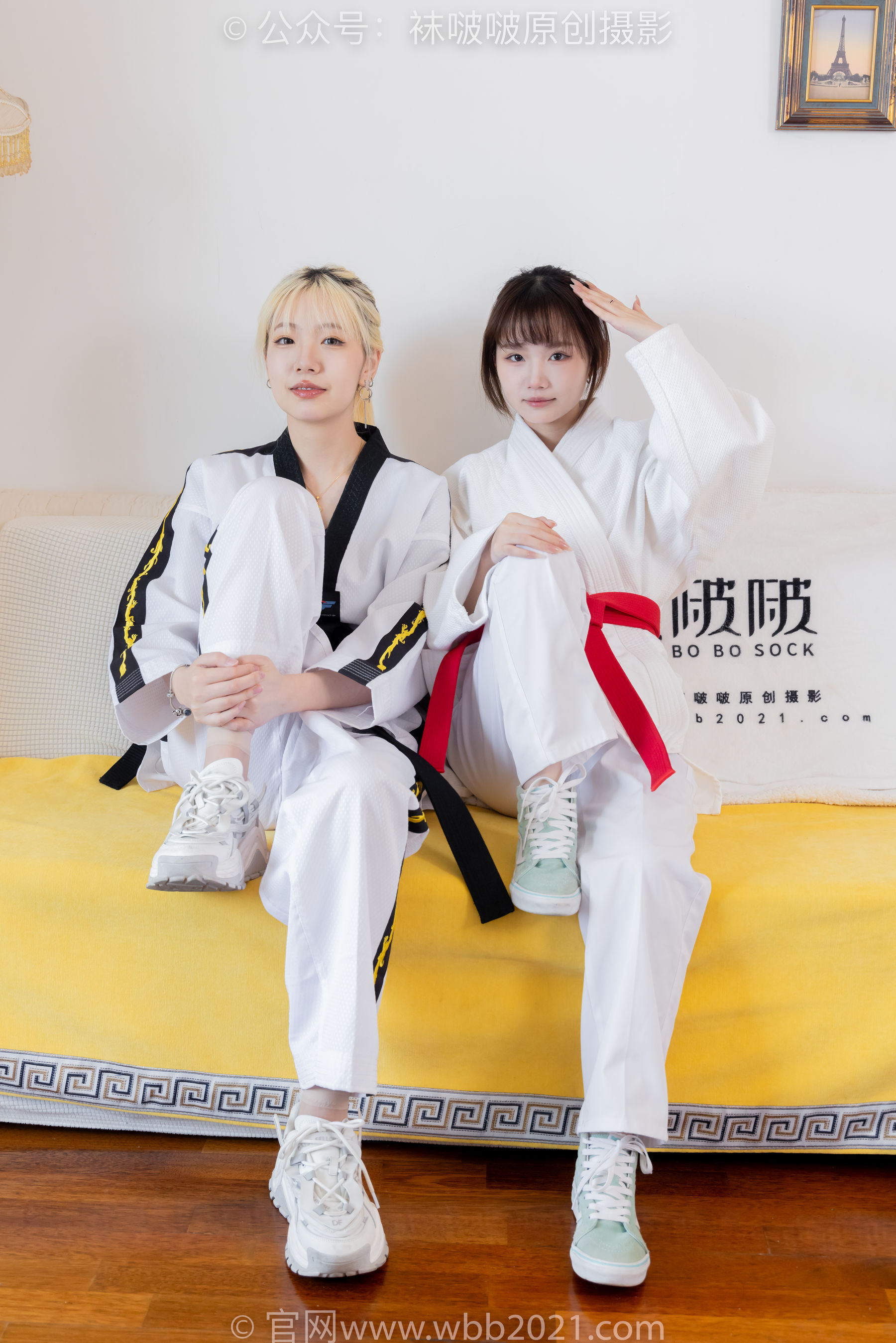 BoBoSocks袜啵啵 No.549 小甜豆&甜甜圈 - 运动鞋、帆布鞋、肉丝、棉袜、裸足/(149P)