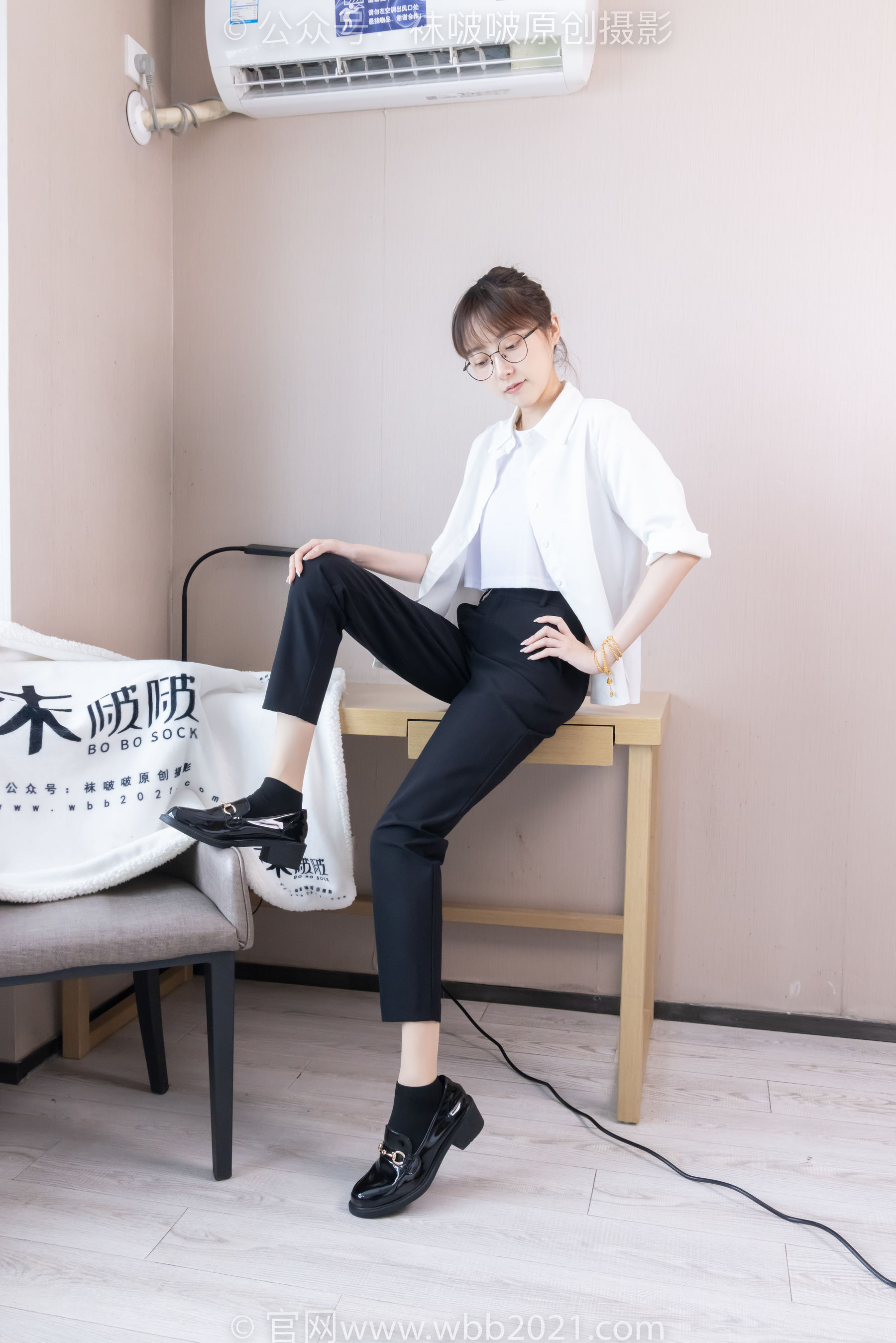 BoBoSocks袜啵啵 No.535 稚予 - 高跟鞋、皮鞋、黑棉袜、薄肉丝、裤里丝/(160P)