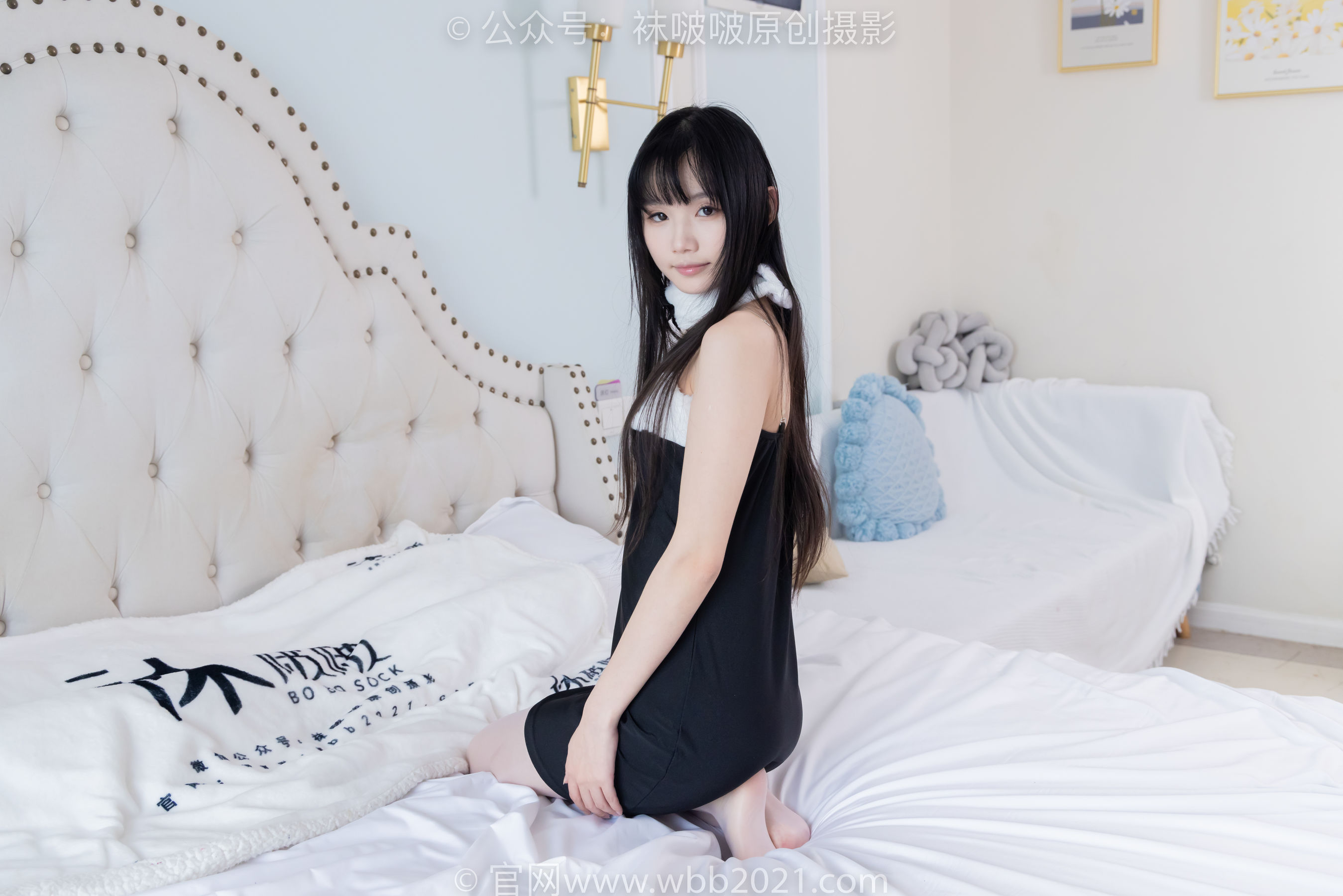 BoBoSocks袜啵啵 No.544 甜甜圈 - 高跟鞋、油亮薄白丝、裸足、踩小人和奶油泡芙剧情/(172P)