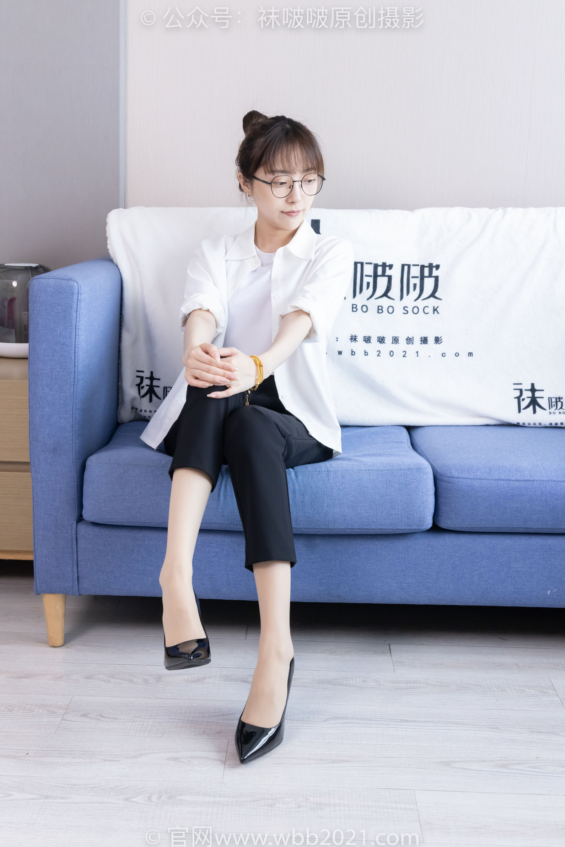 BoBoSocks袜啵啵 No.535 稚予 - 高跟鞋、皮鞋、黑棉袜、薄肉丝、裤里丝/(160P)