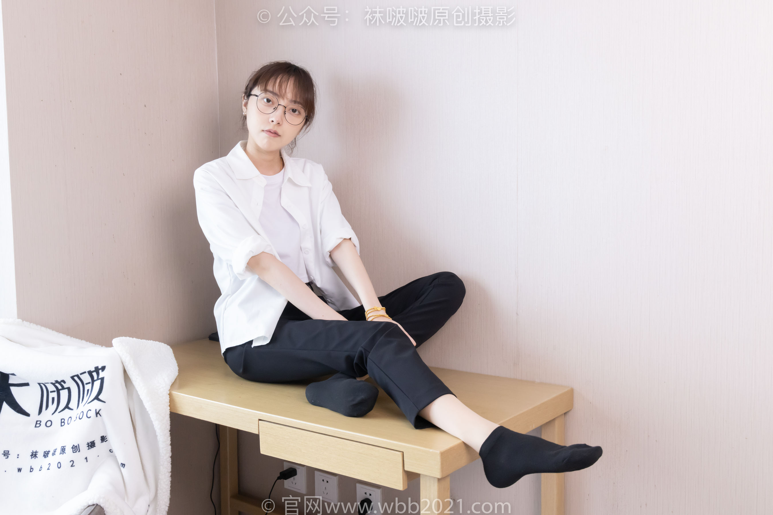 BoBoSocks袜啵啵 No.535 稚予 - 高跟鞋、皮鞋、黑棉袜、薄肉丝、裤里丝/(160P)