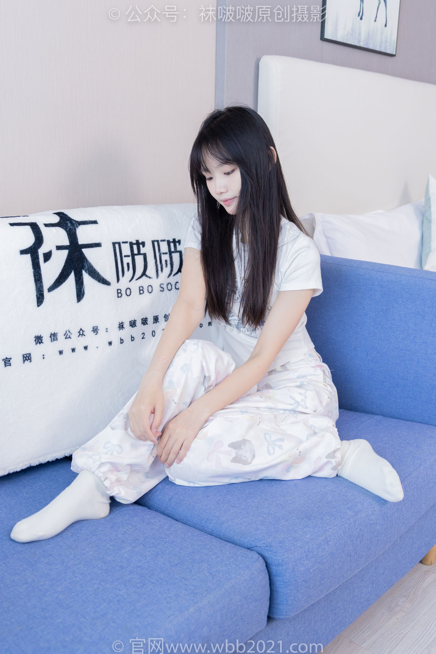 BoBoSocks袜啵啵 No.550 甜甜圈 - 板鞋自然穿脏白棉袜/(148P)