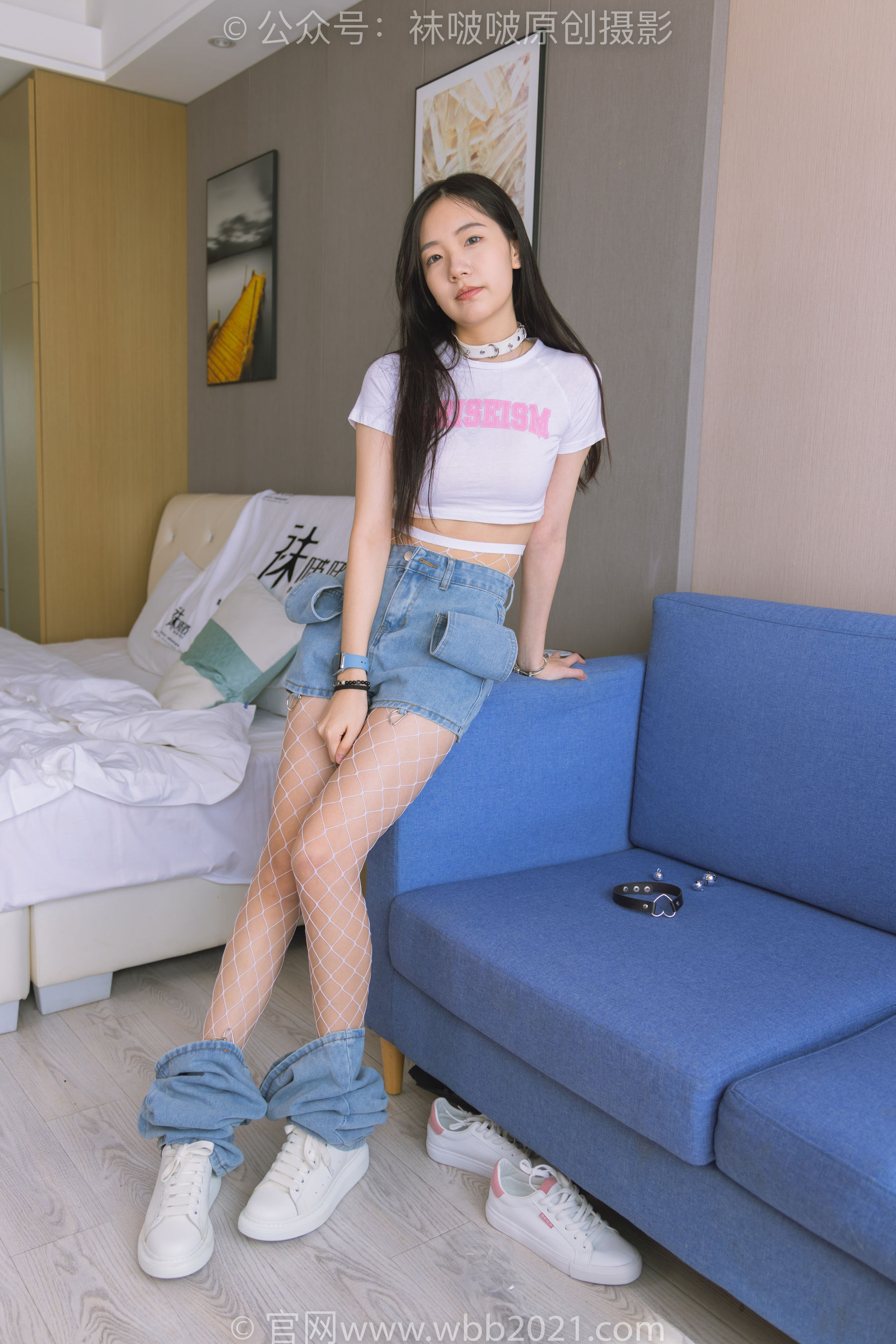 BoBoSocks袜啵啵 No.552 小甜豆 - 板鞋、黑色网袜、白色网袜、裤里丝/(143P)