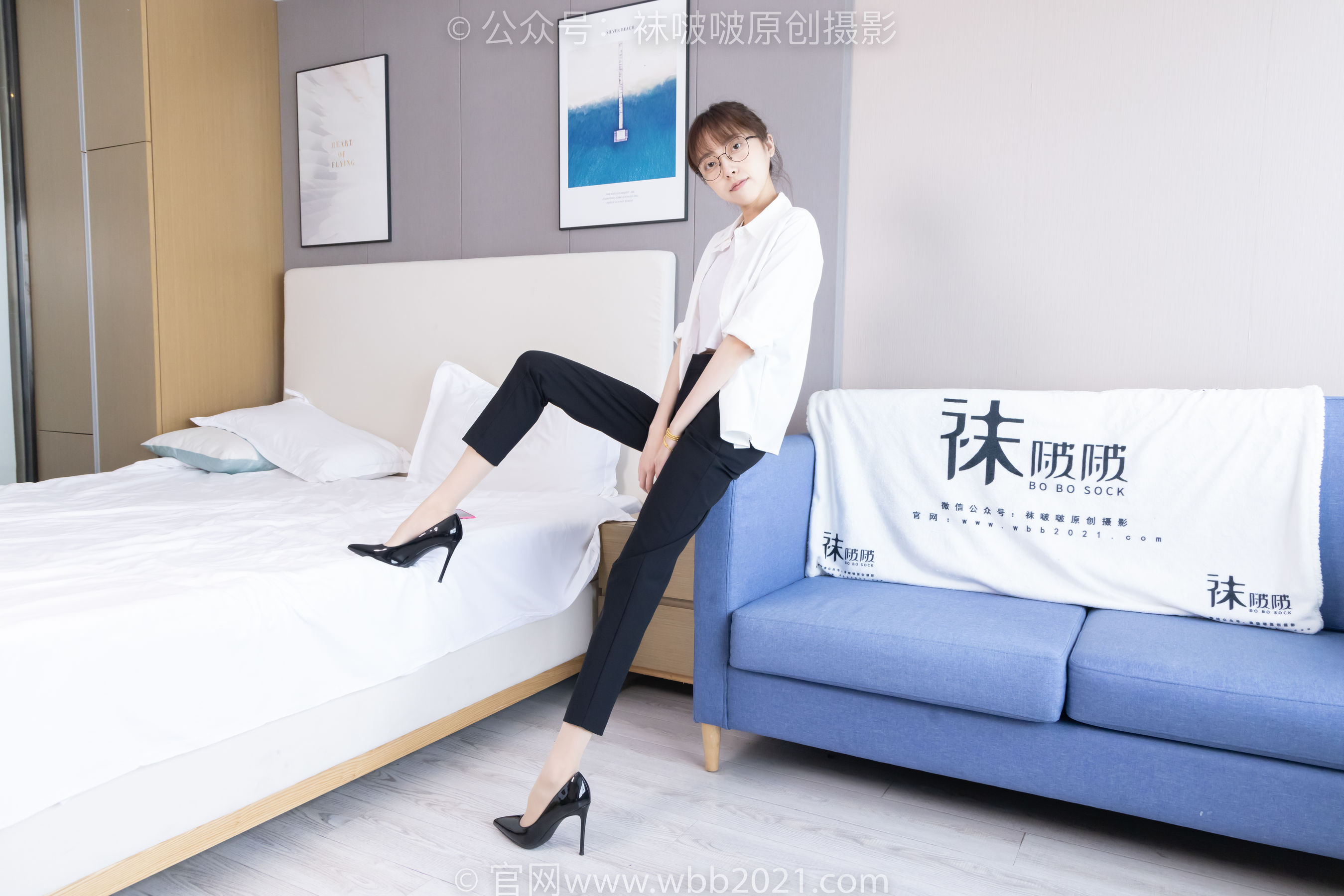 BoBoSocks袜啵啵 No.535 稚予 - 高跟鞋、皮鞋、黑棉袜、薄肉丝、裤里丝/(160P)