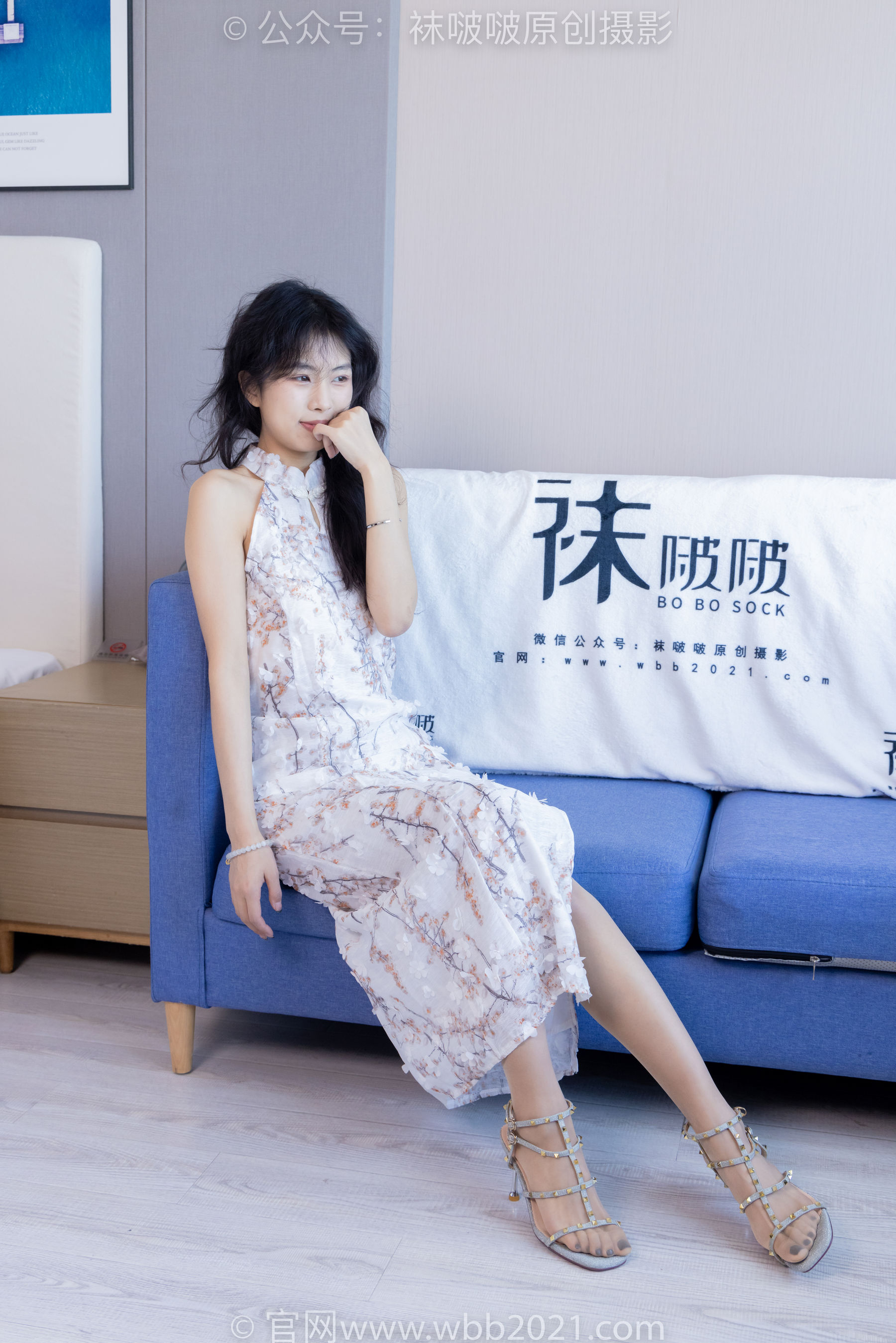 BoBoSocks袜啵啵 No.536 奶油 - 高跟鞋、薄肉丝、裸足淋酸奶剧情/(157P)