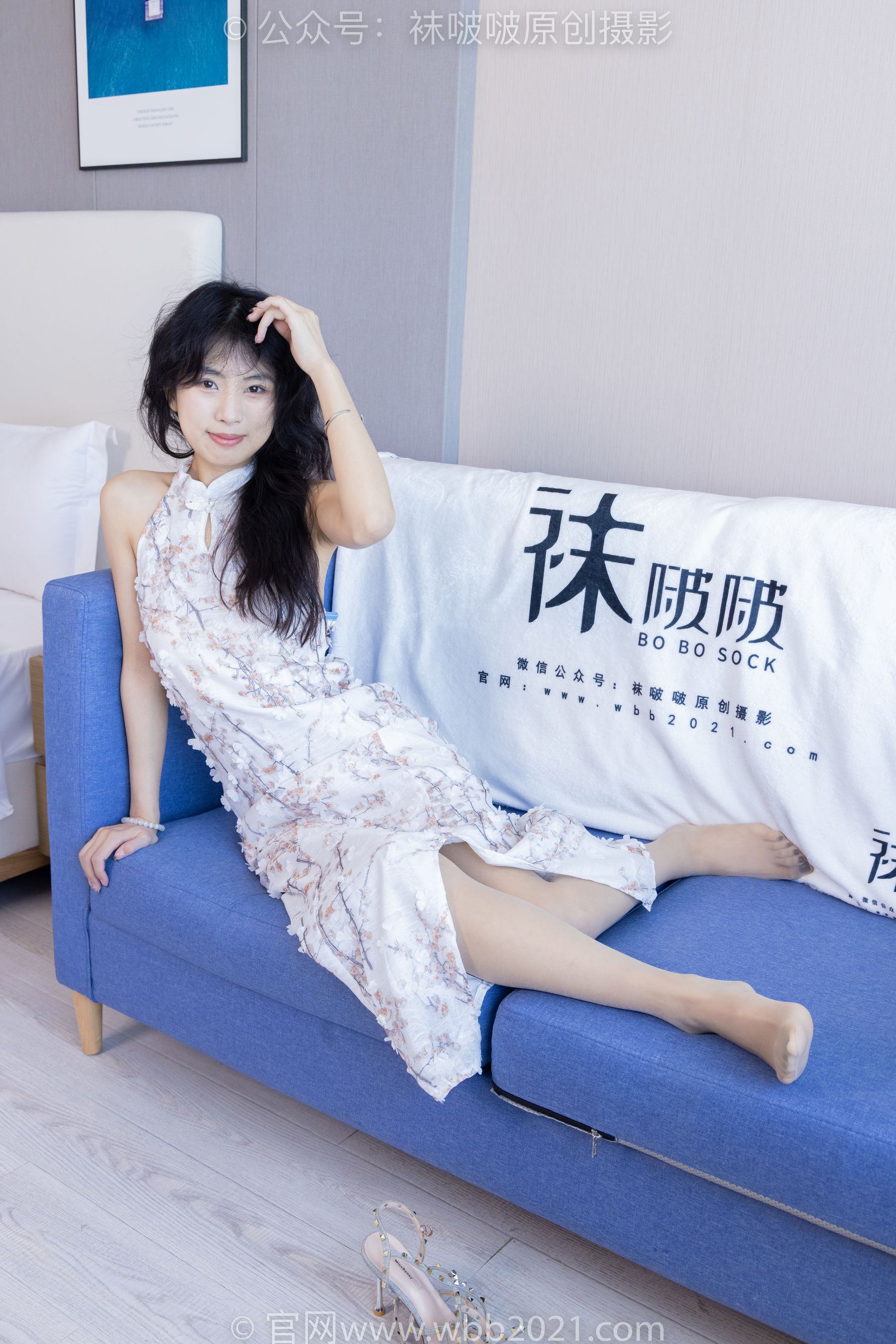 BoBoSocks袜啵啵 No.536 奶油 - 高跟鞋、薄肉丝、裸足淋酸奶剧情/(157P)