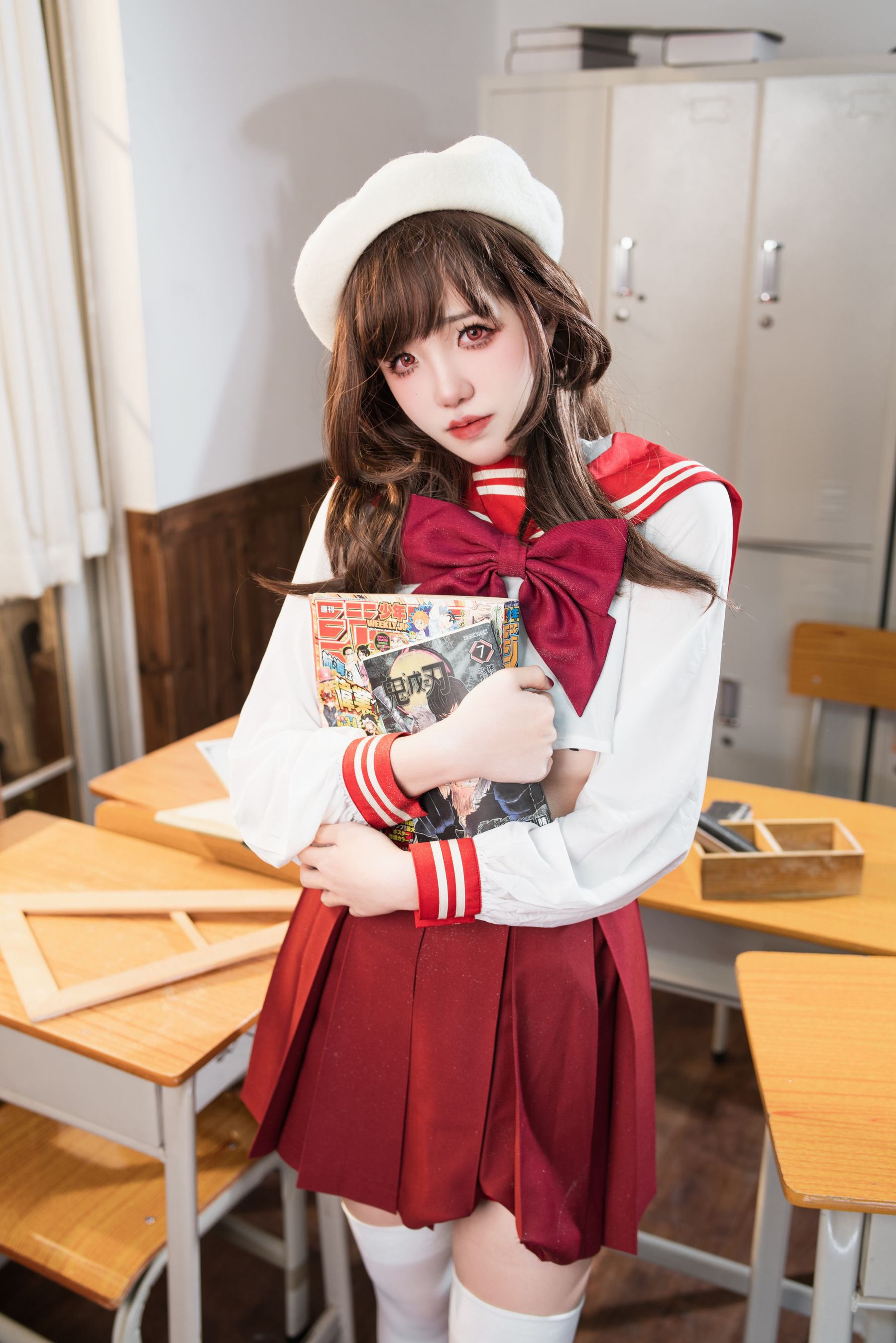 鬼马少女阿薰kaOri - 白虎女高中生/(69P)