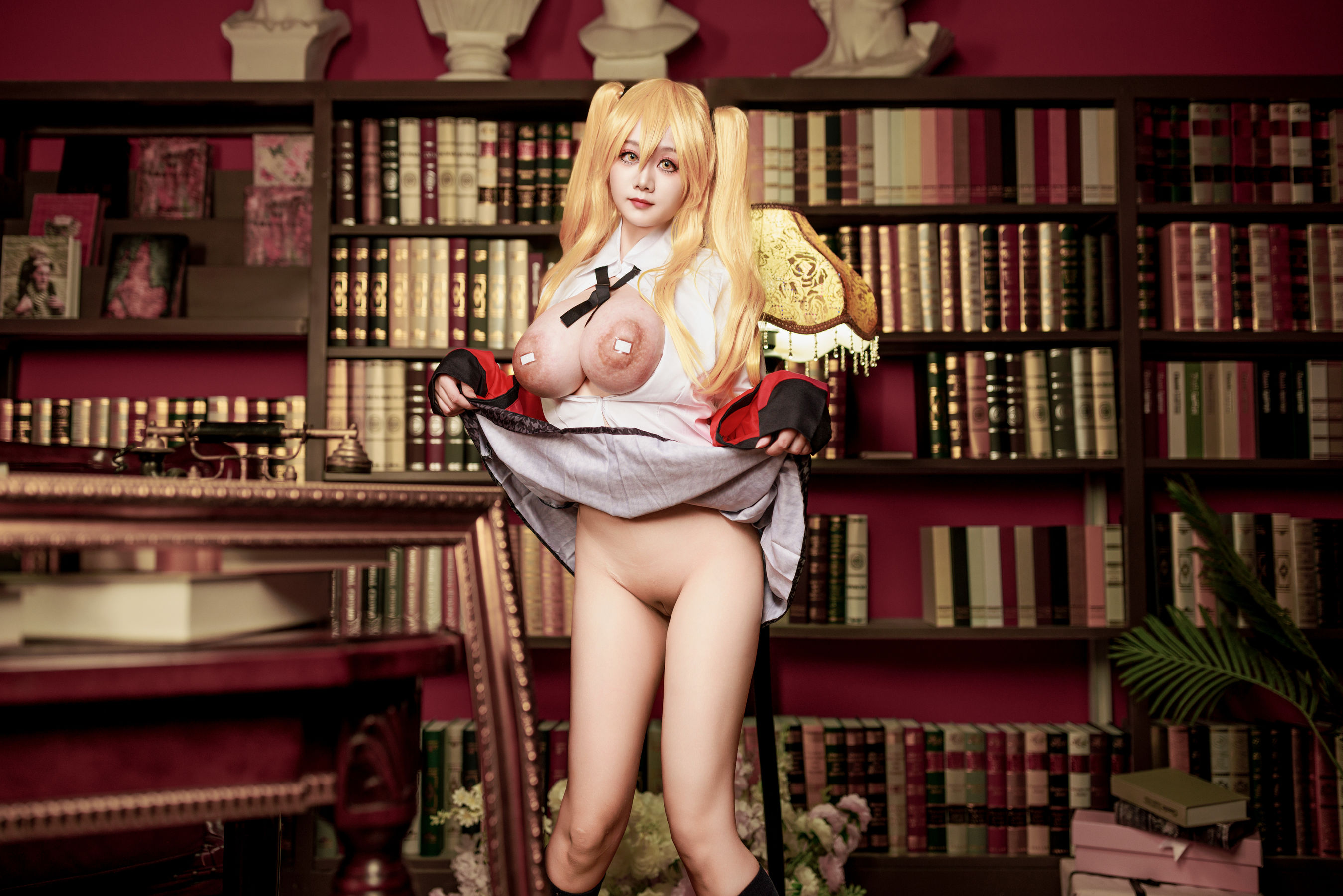 阿雪雪 - 狂赌之渊 早乙女芽亚里 制服/(89P)