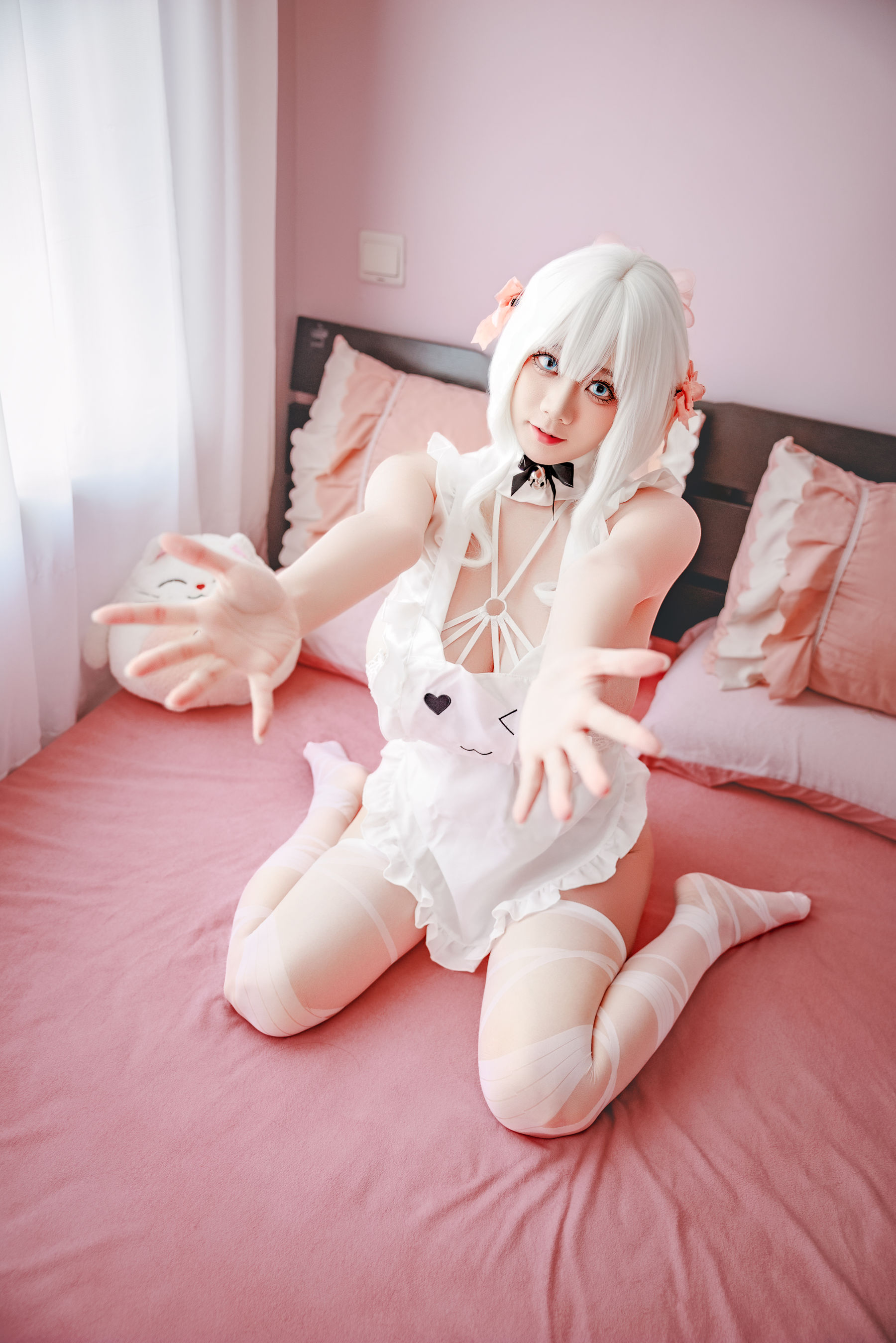 阿雪雪 - 午睡围裙/(90P)