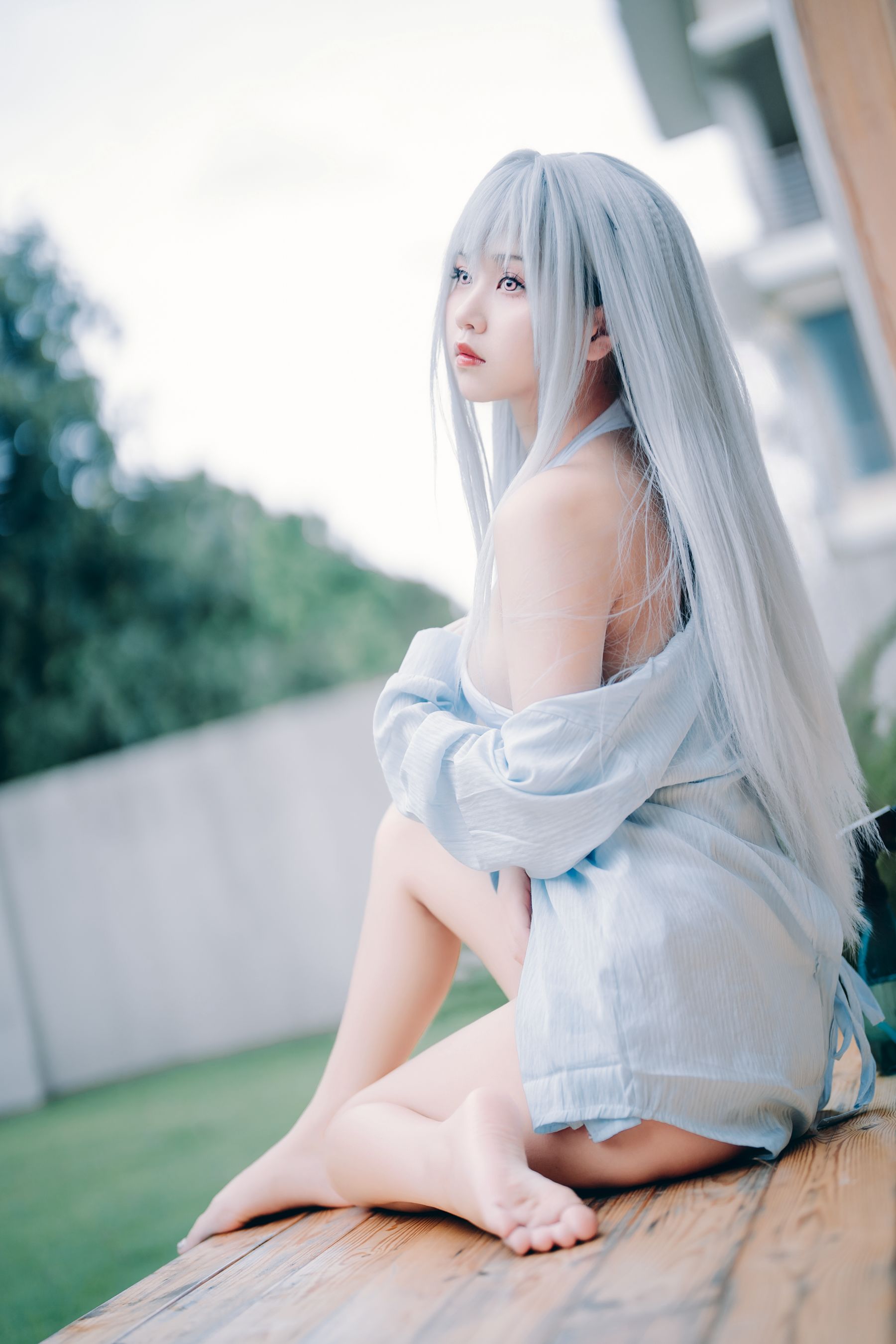 阳光美少女萌芽儿o0 - 白泳装/(25P)