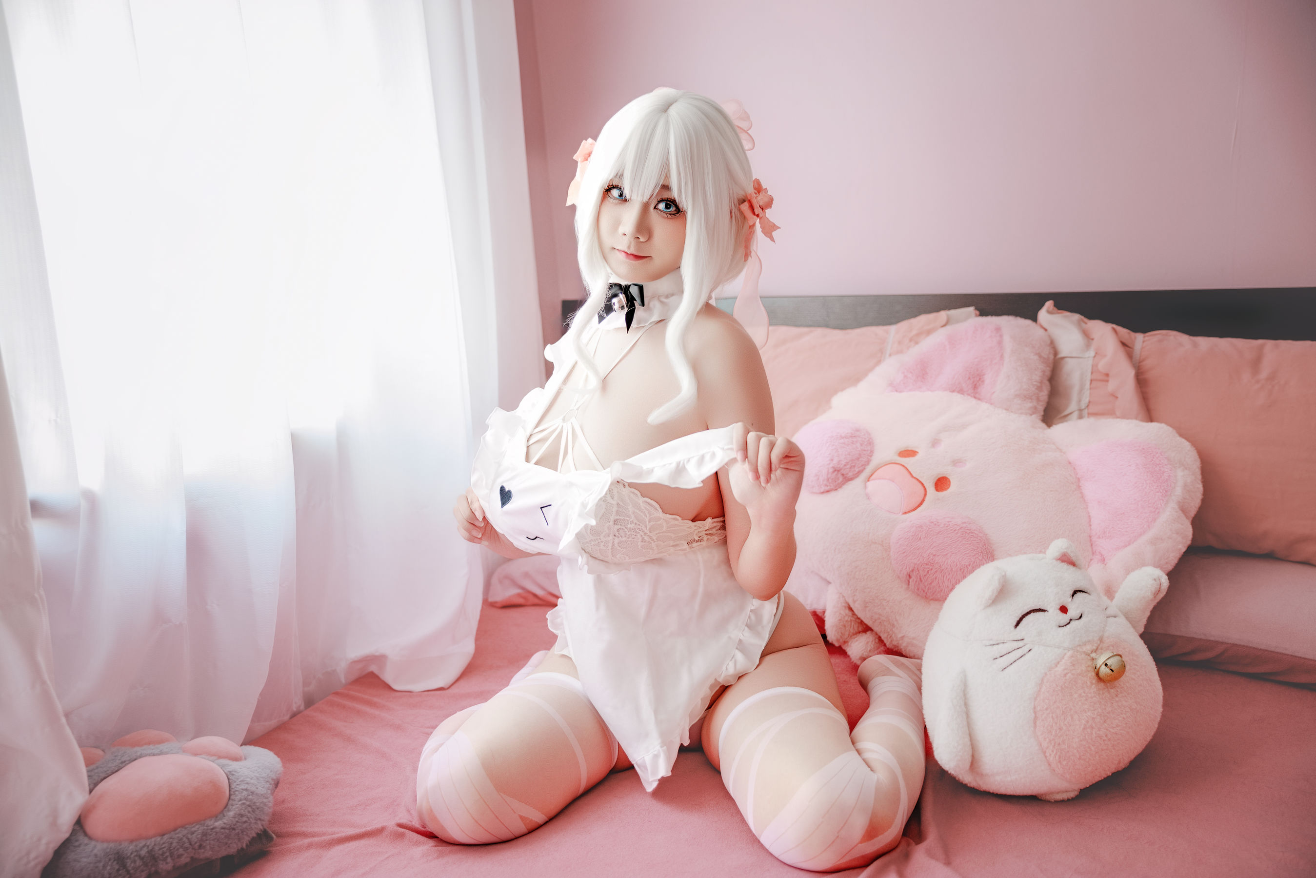 阿雪雪 - 午睡围裙/(90P)