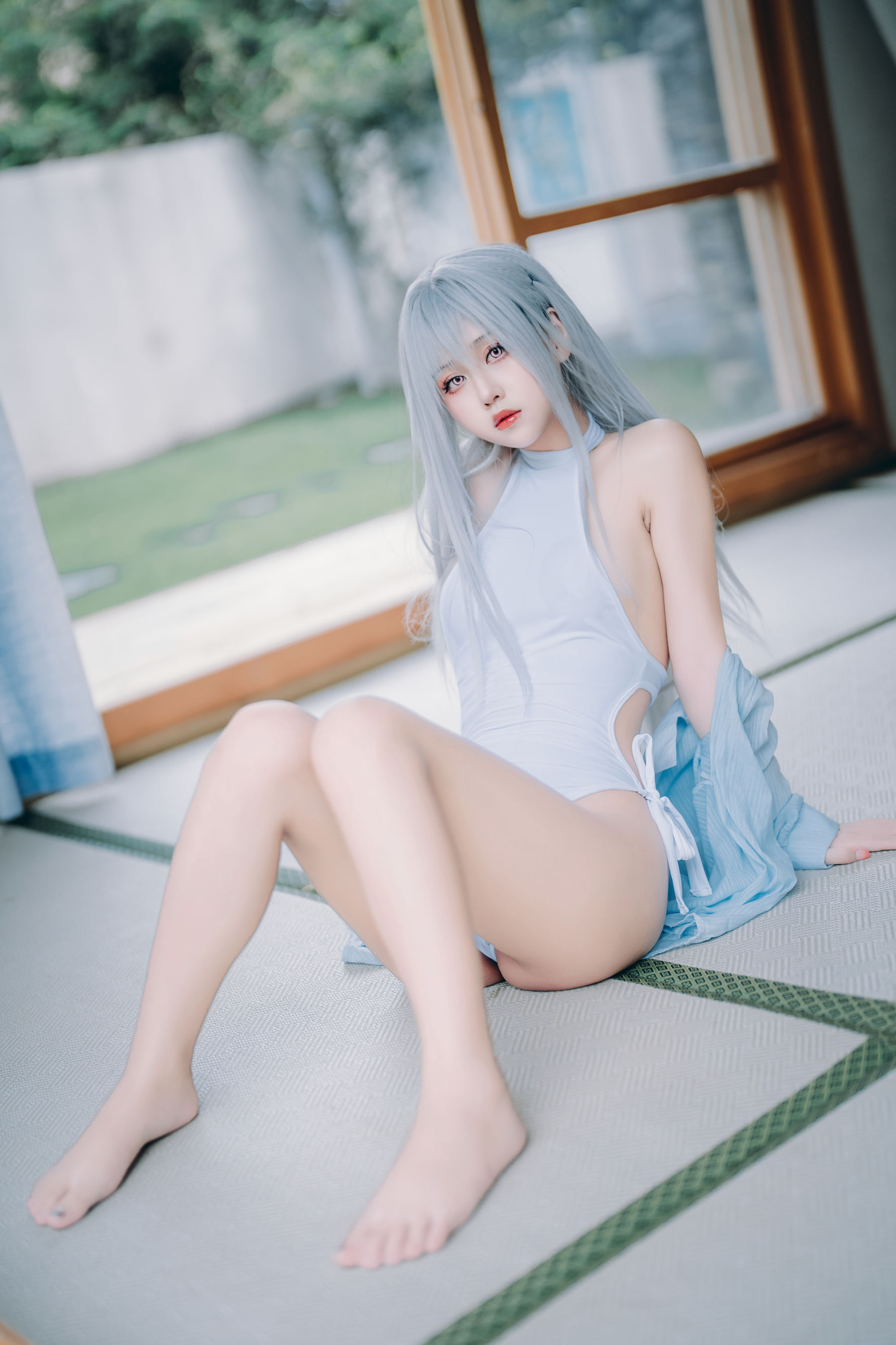 阳光美少女萌芽儿o0 - 白泳装/(25P)