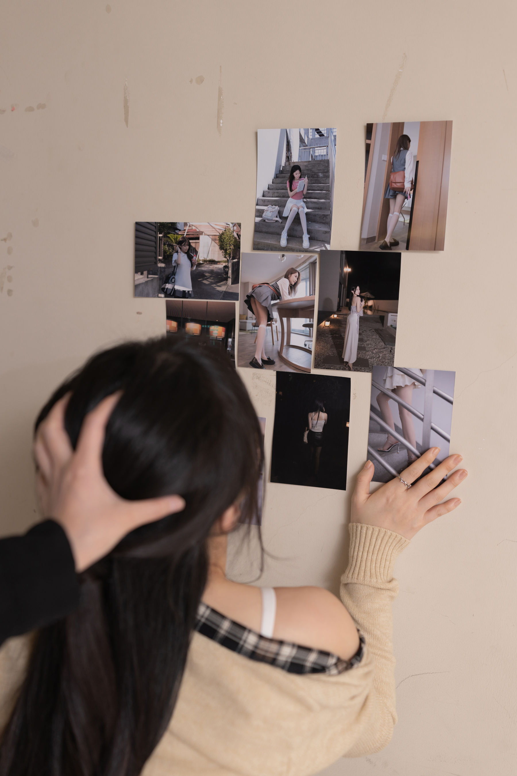 鱼子酱 跟踪狂写真/(100P)