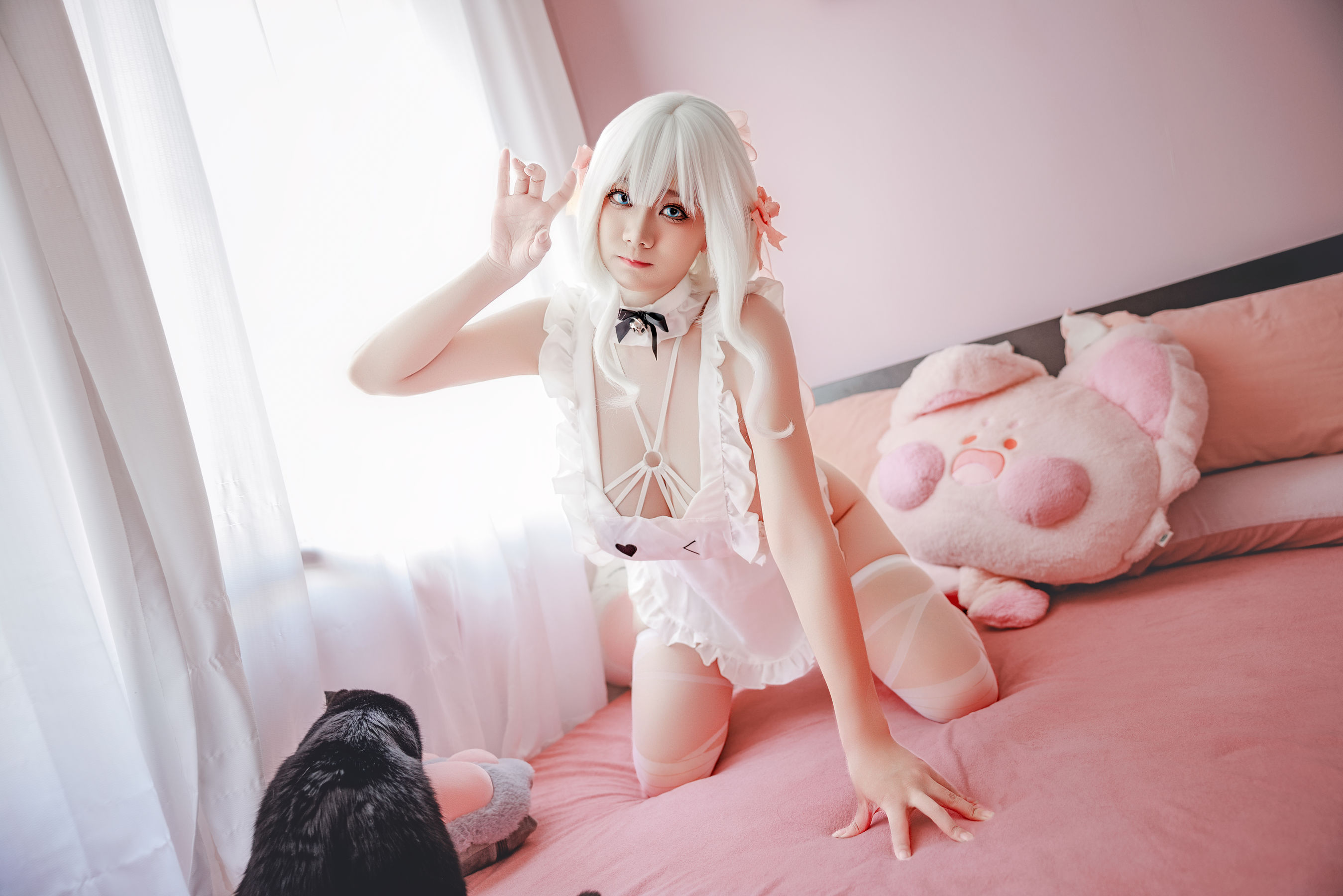 阿雪雪 - 午睡围裙/(90P)