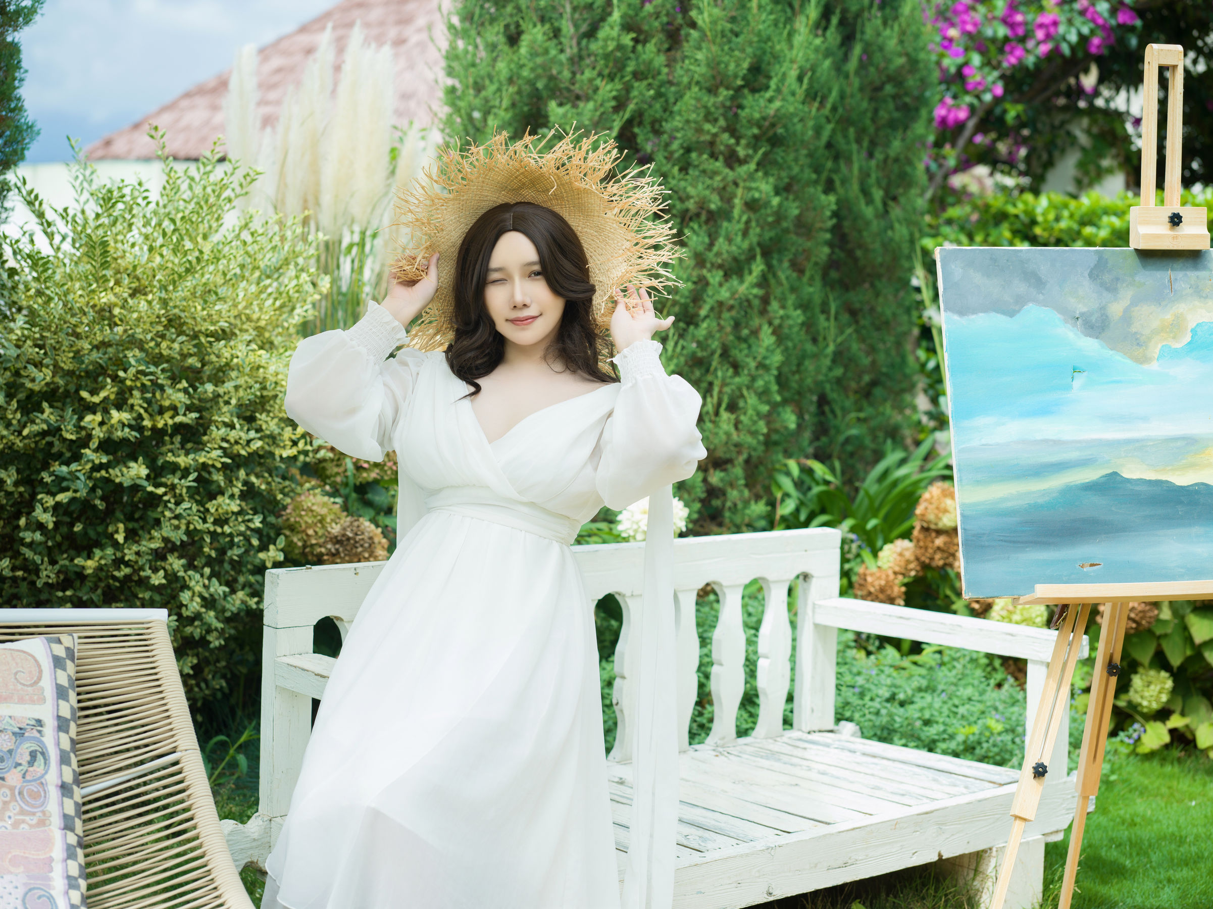 麻花麻花酱 - 春染/(175P)