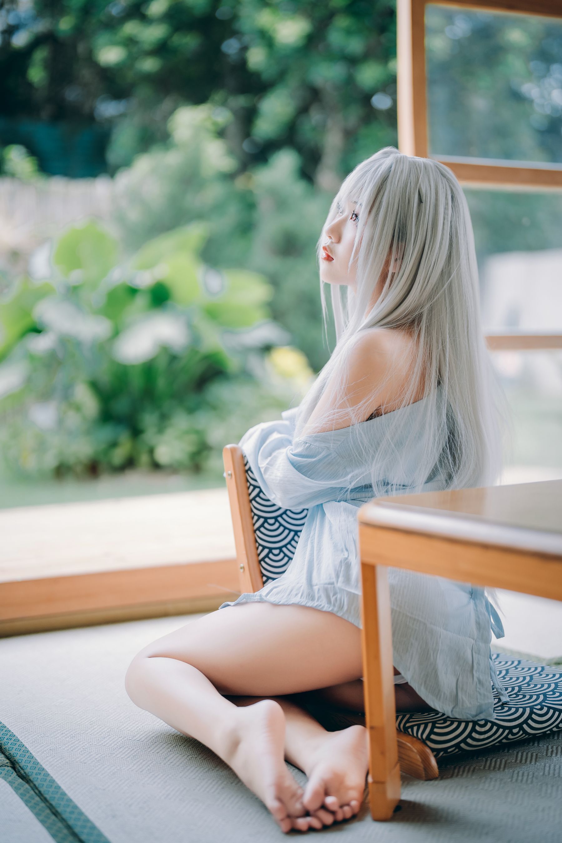 阳光美少女萌芽儿o0 - 白泳装/(25P)