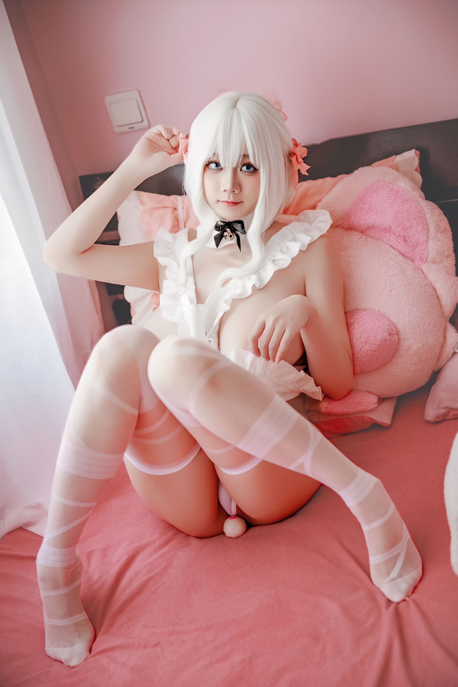 阿雪雪 - 午睡围裙/(90P)