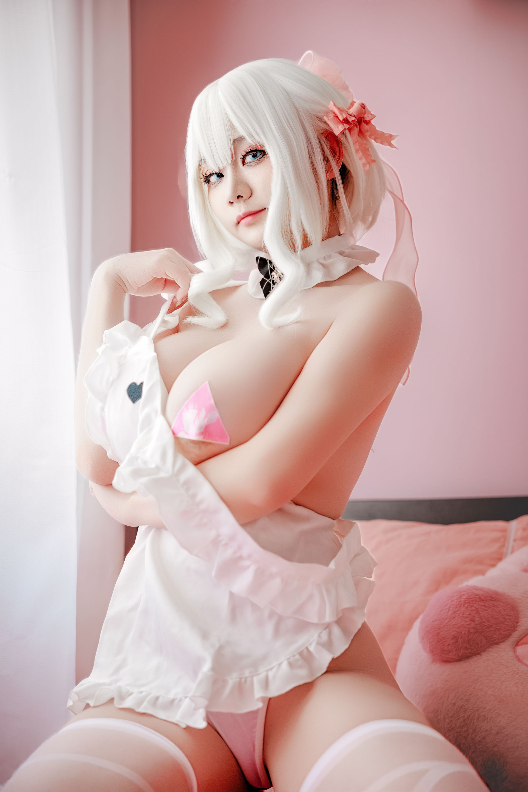 阿雪雪 - 午睡围裙/(90P)