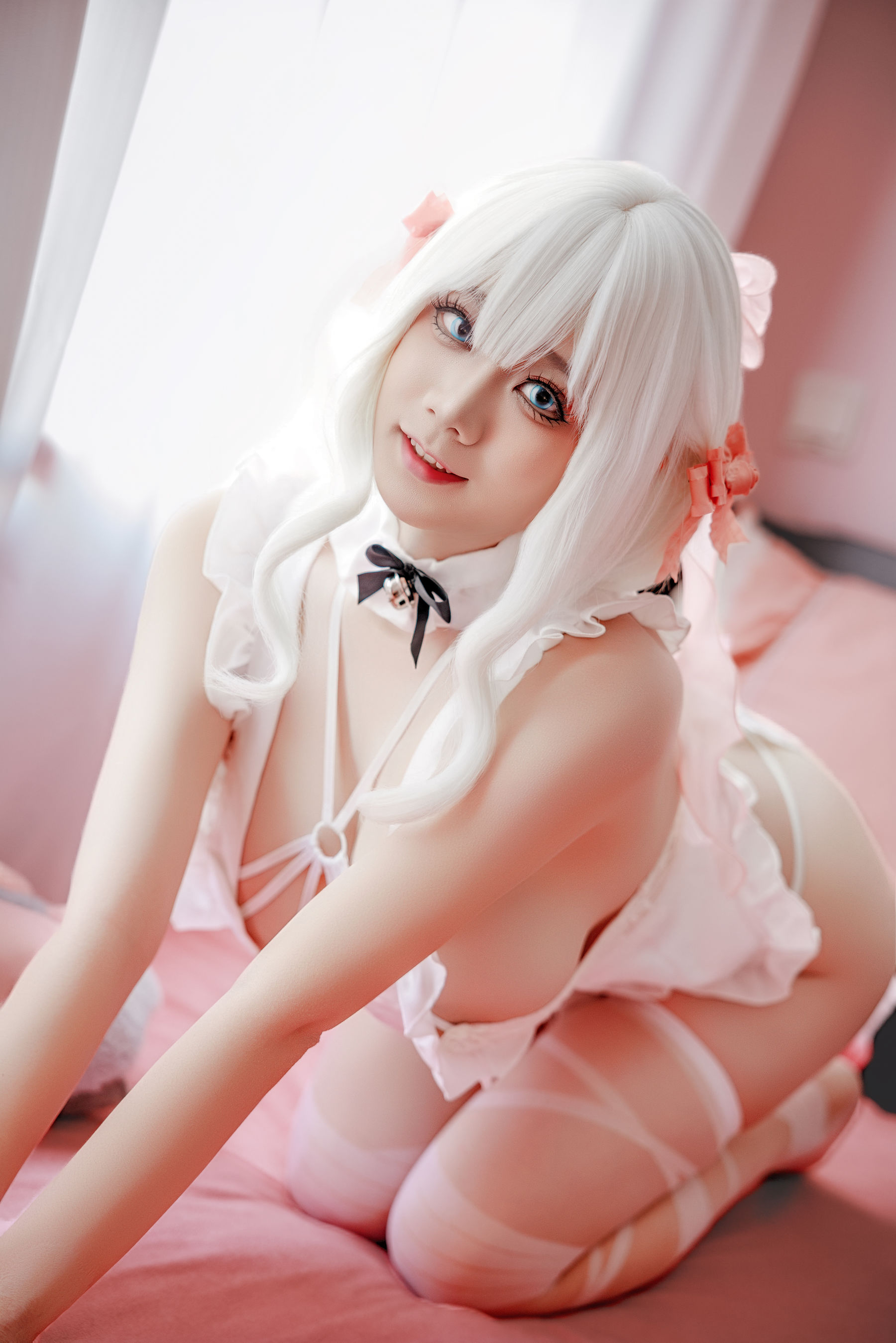 阿雪雪 - 午睡围裙/(90P)