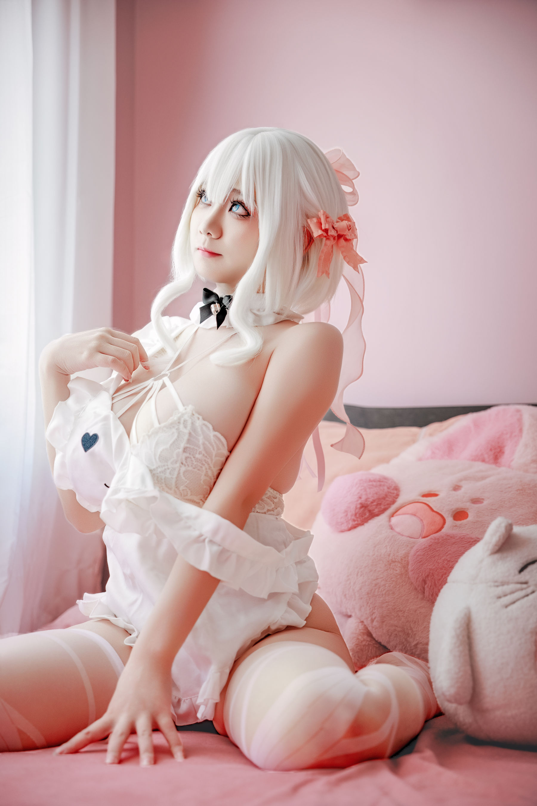 阿雪雪 - 午睡围裙/(90P)