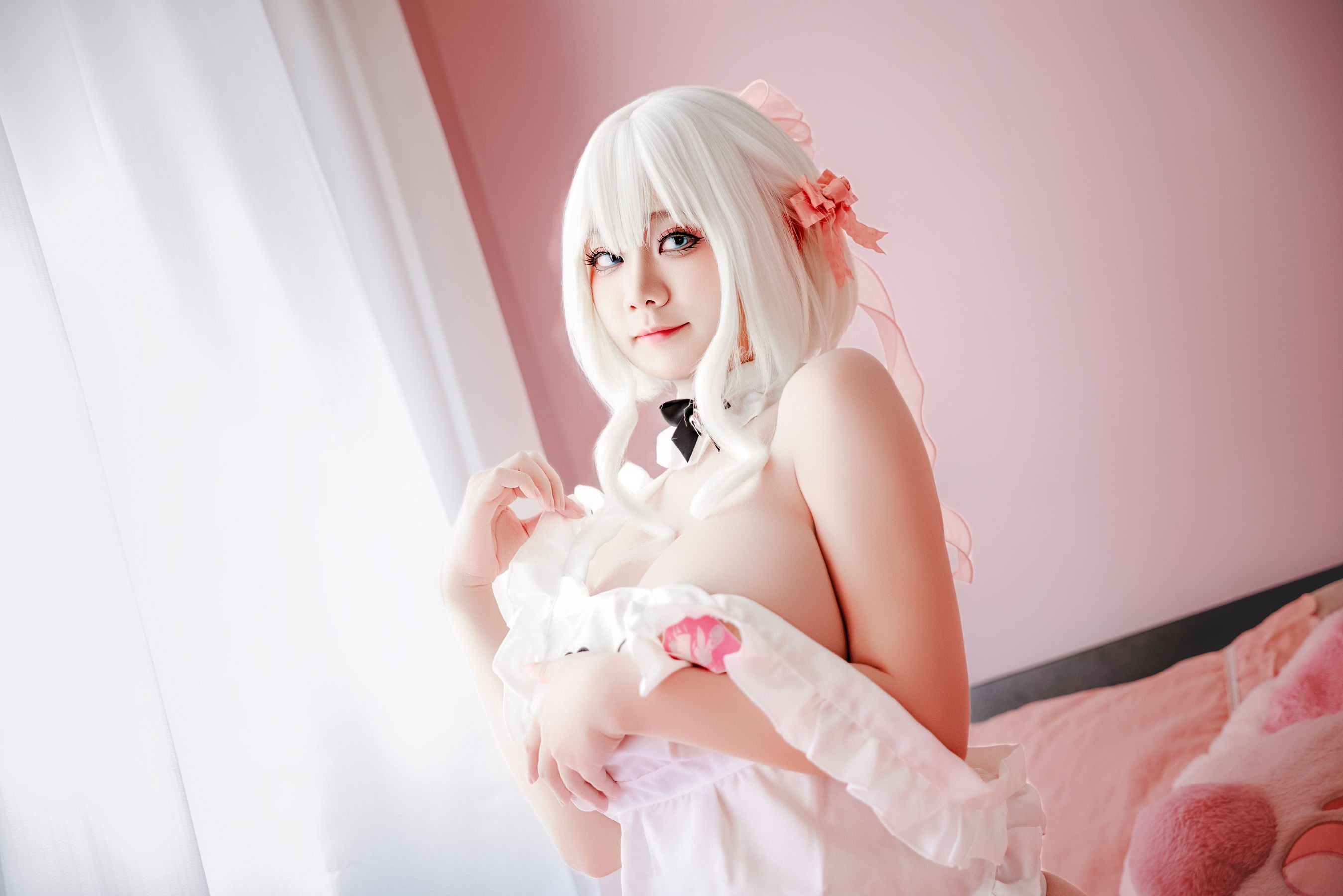 阿雪雪 - 午睡围裙/(90P)