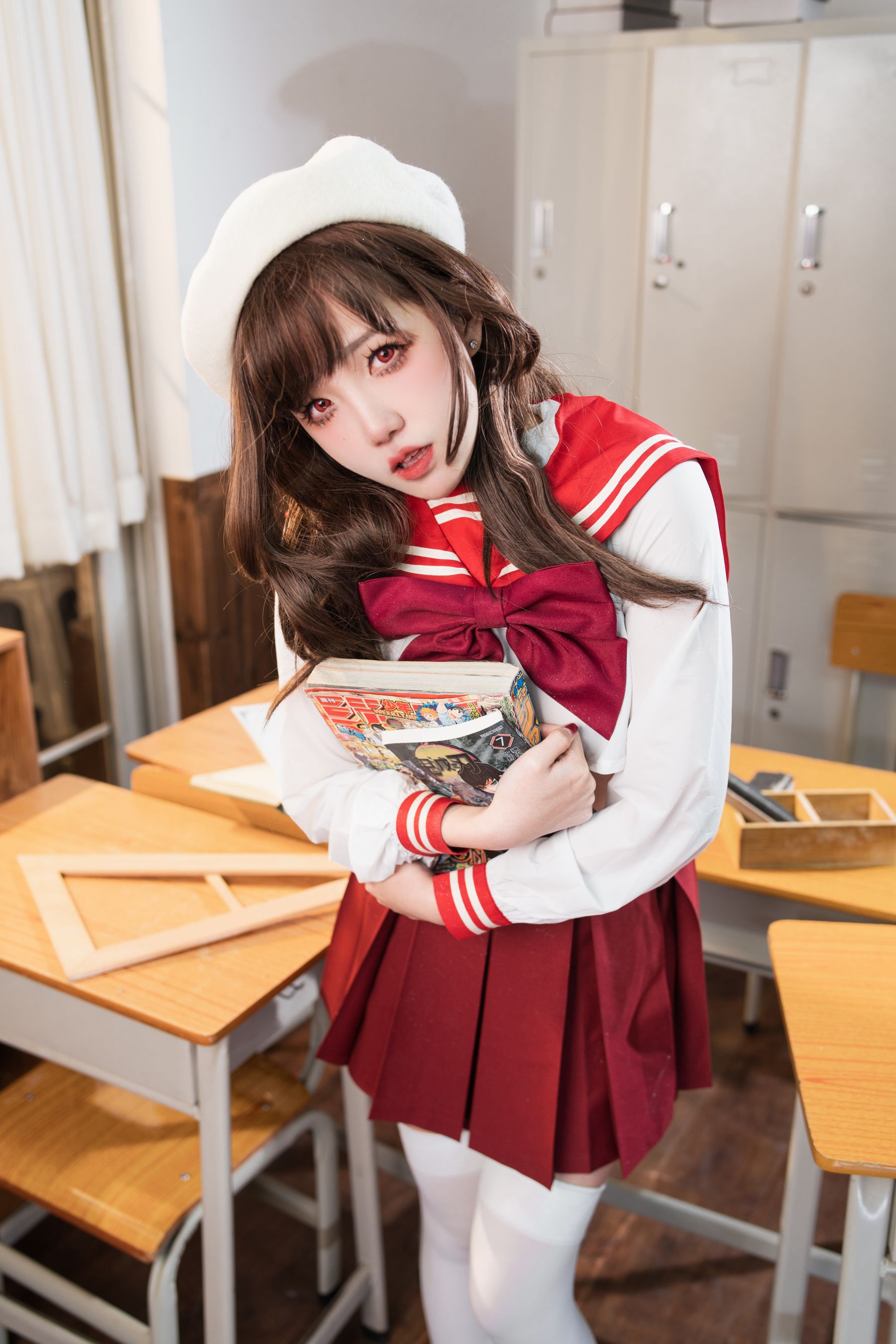 鬼马少女阿薰kaOri - 白虎女高中生/(69P)