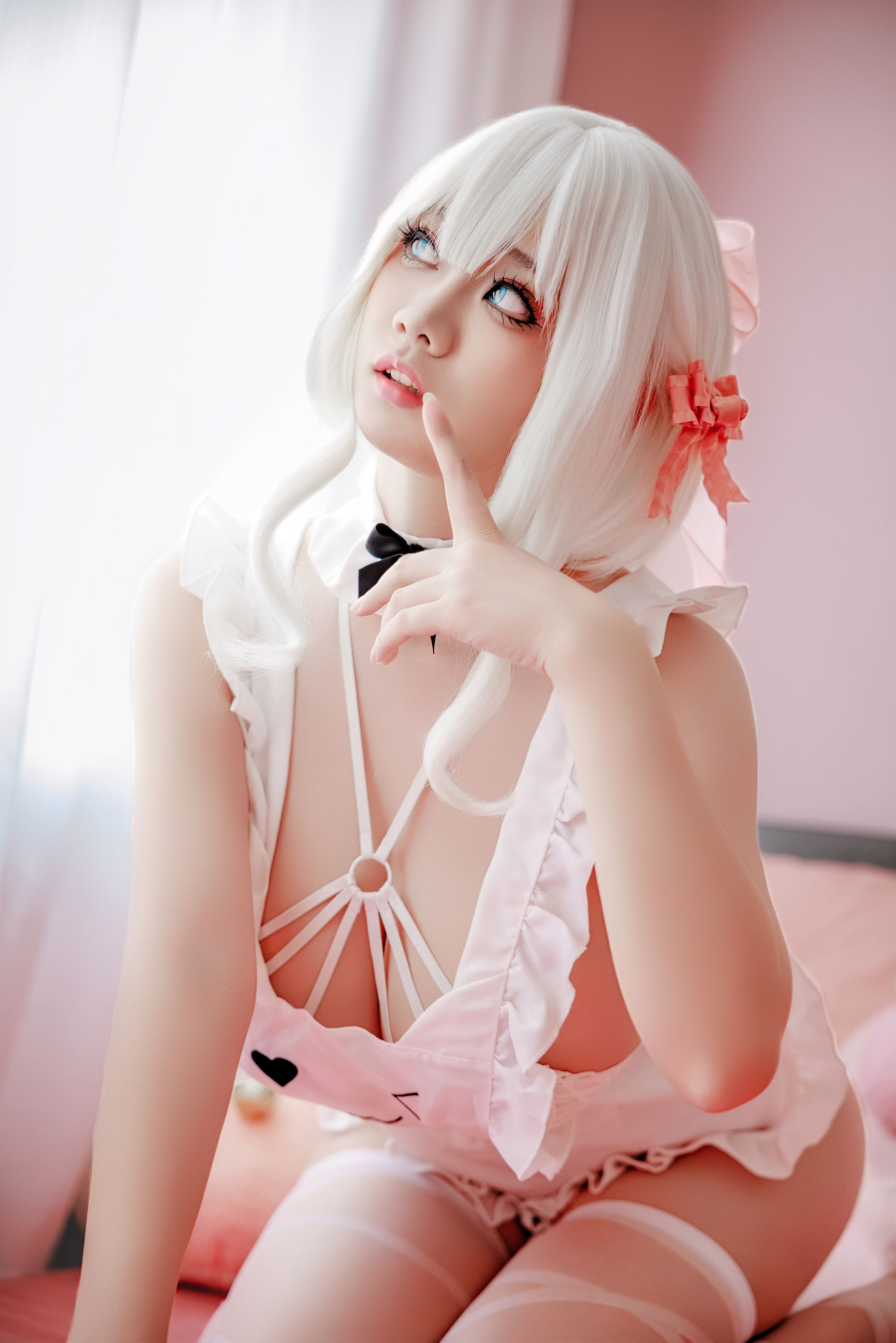 阿雪雪 - 午睡围裙/(90P)