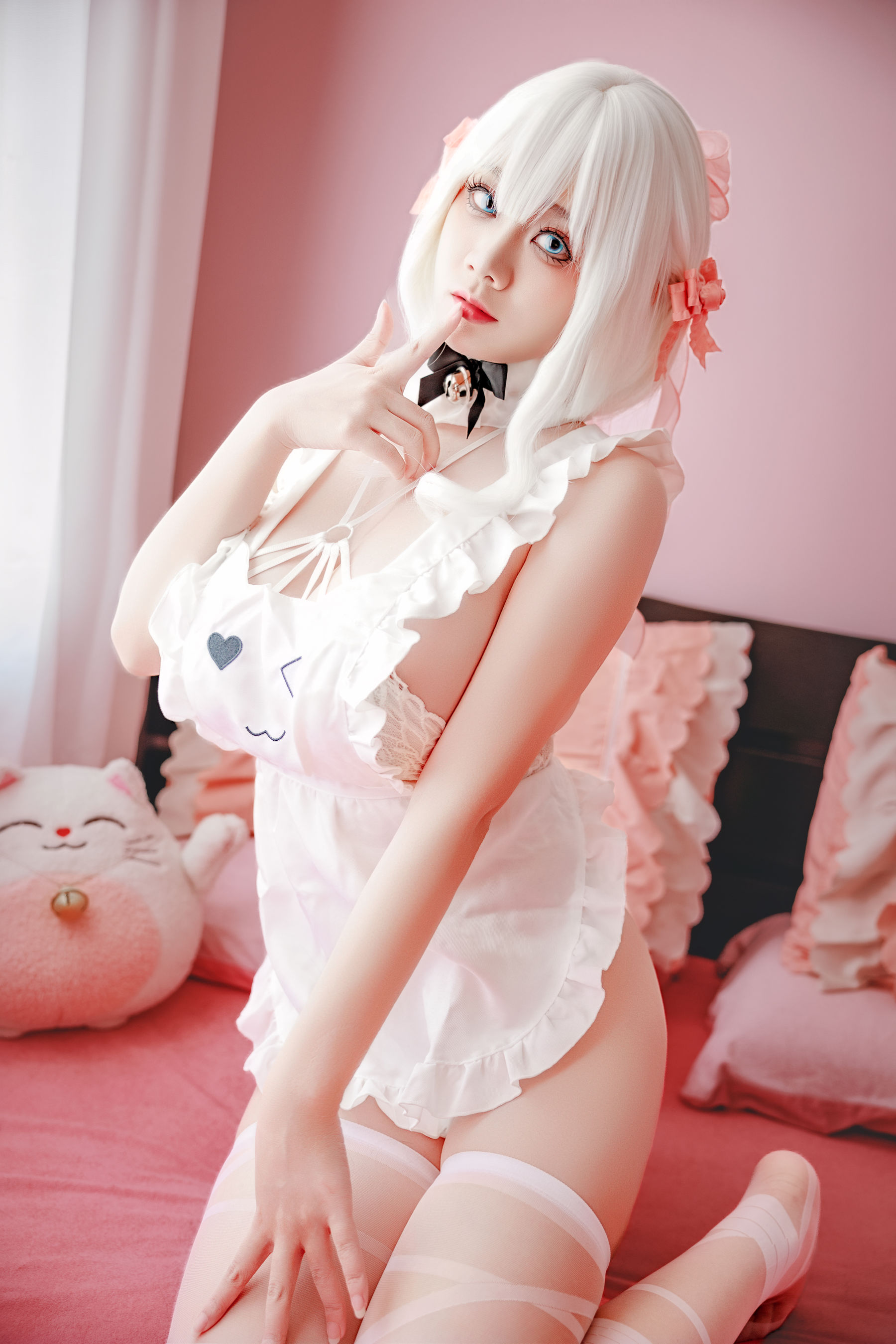 阿雪雪 - 午睡围裙/(90P)