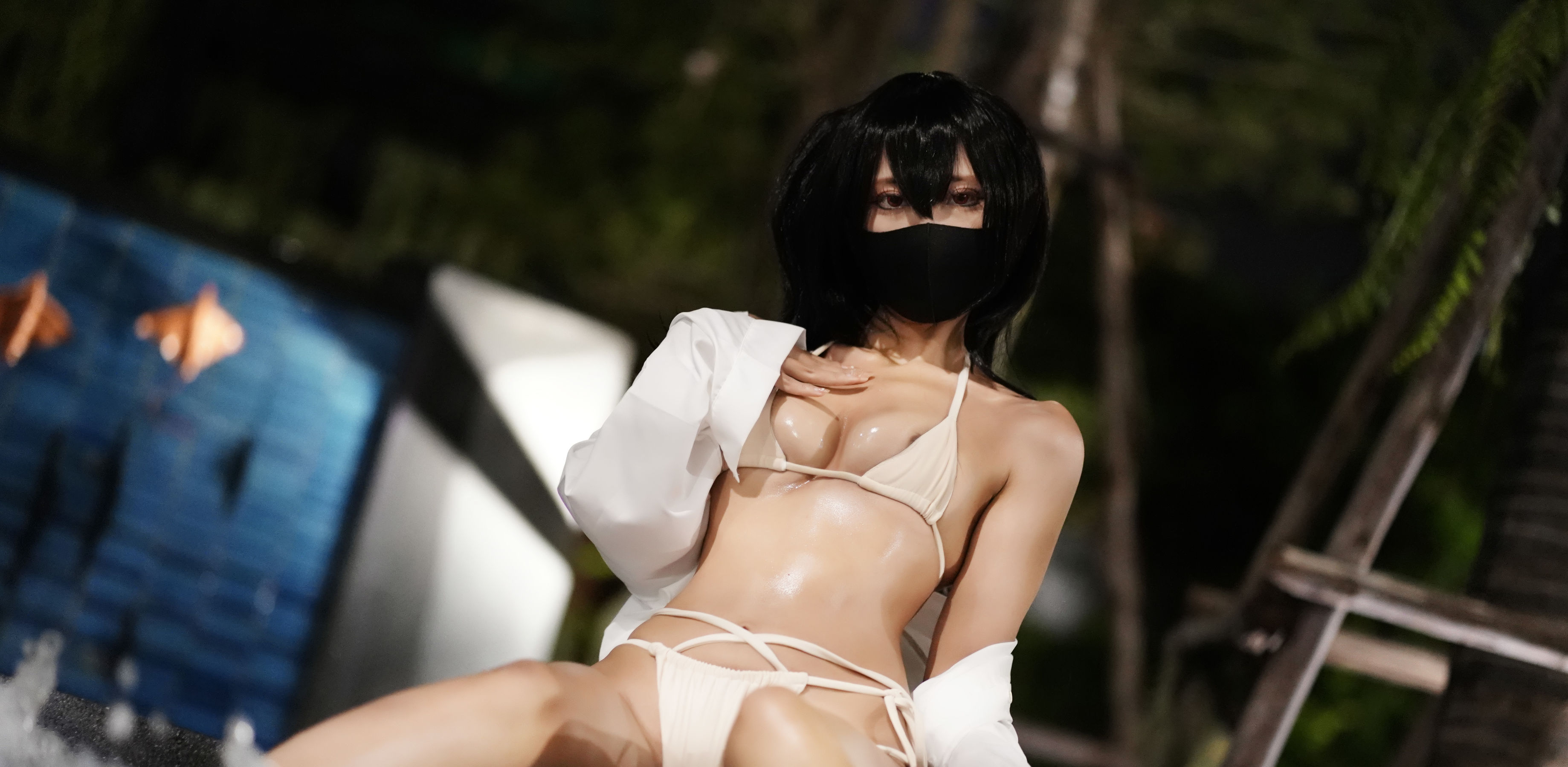 职业奶妈 三水子 - 大凤泳装/(75P)