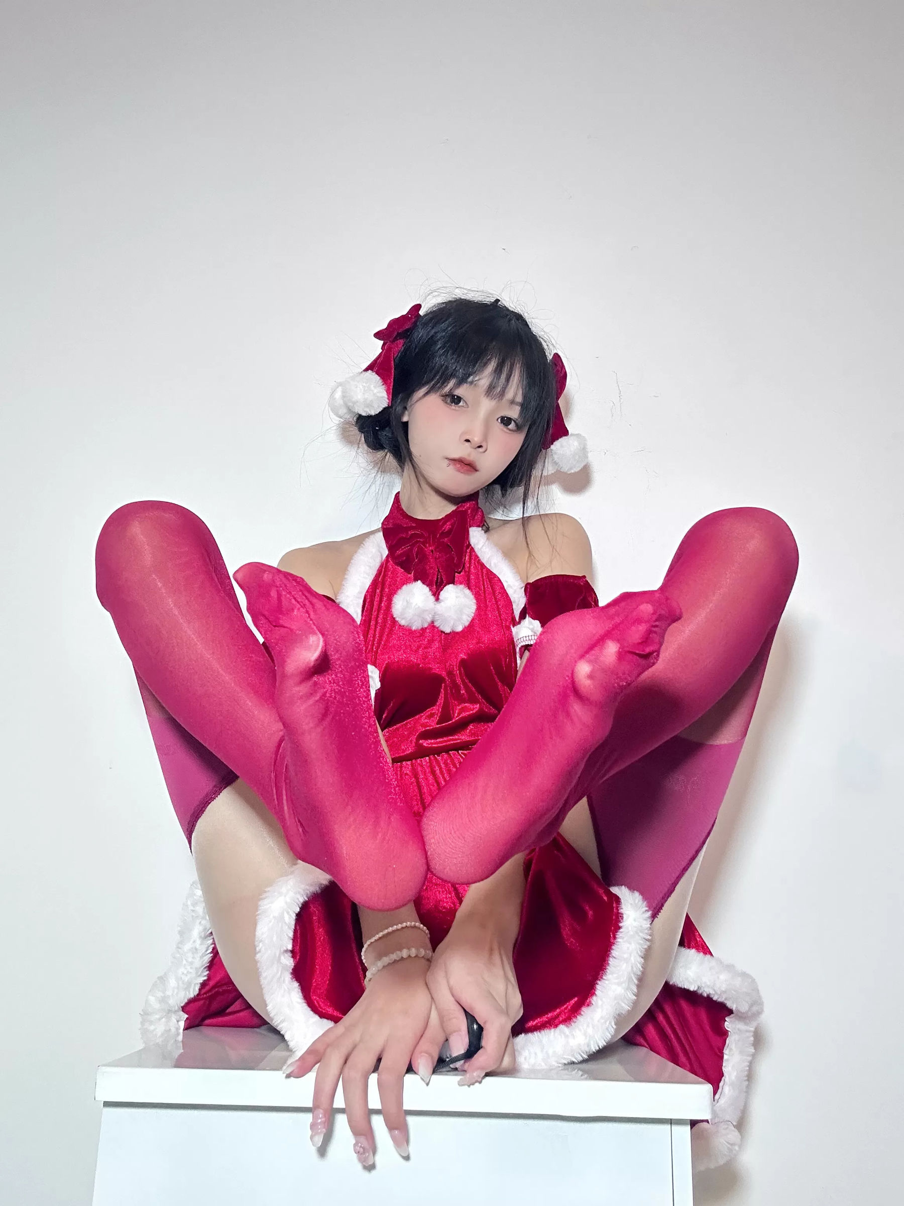 聂傲娇 - 圣诞红色魅惑/(20P)