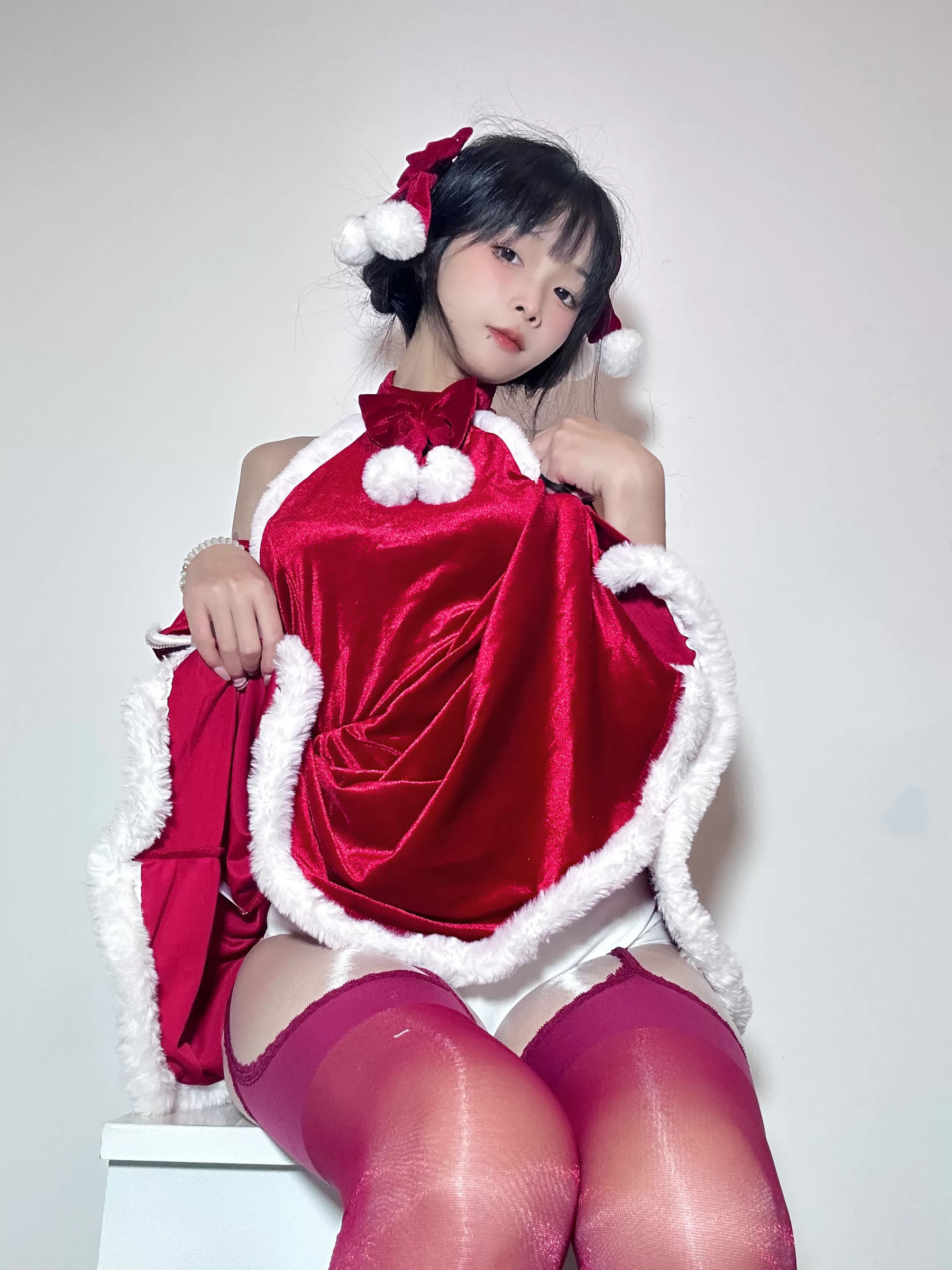 聂傲娇 - 圣诞红色魅惑/(20P)