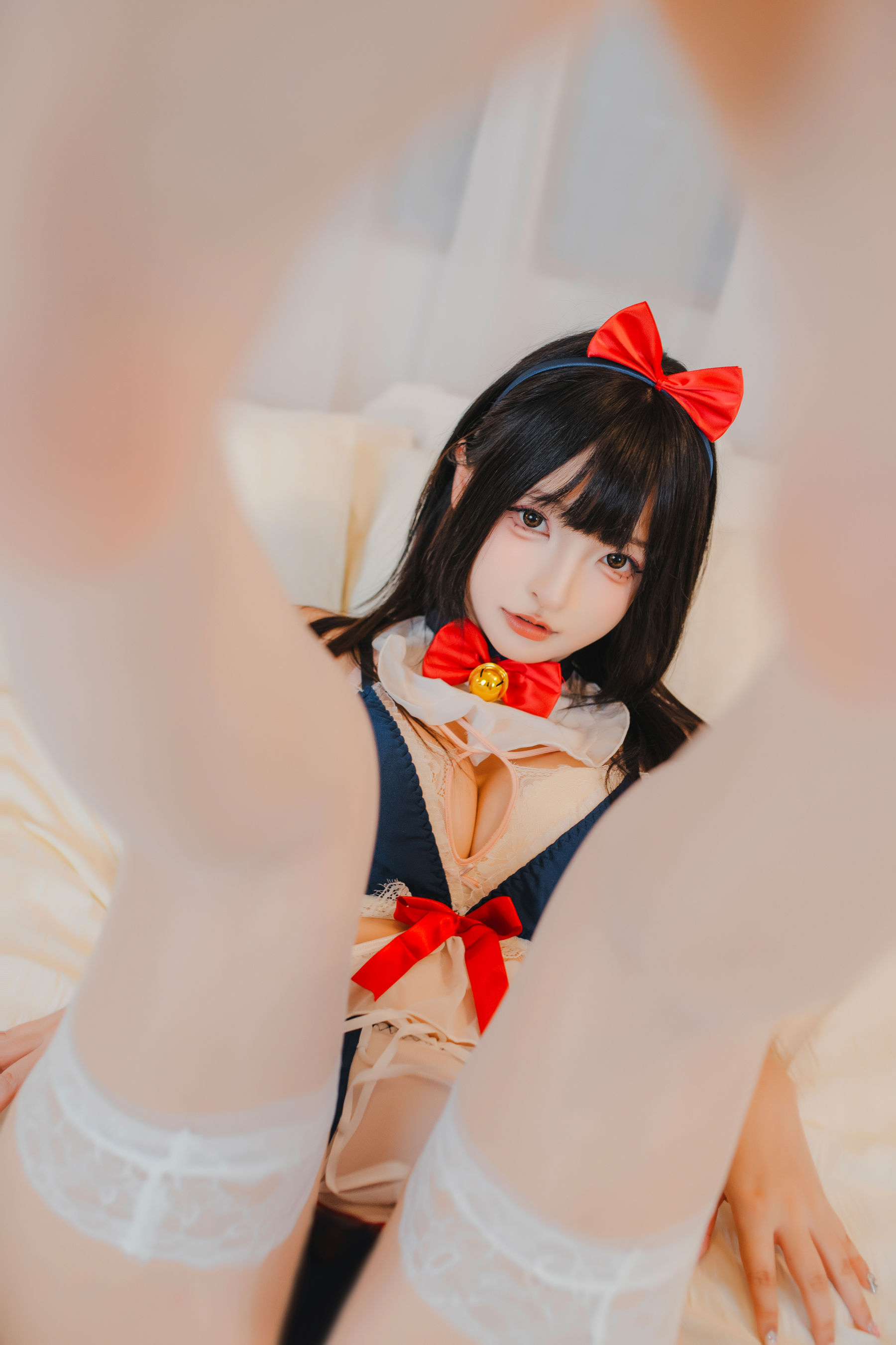 萝莉 神楽板真冬 之白丝猫娘/(75P)