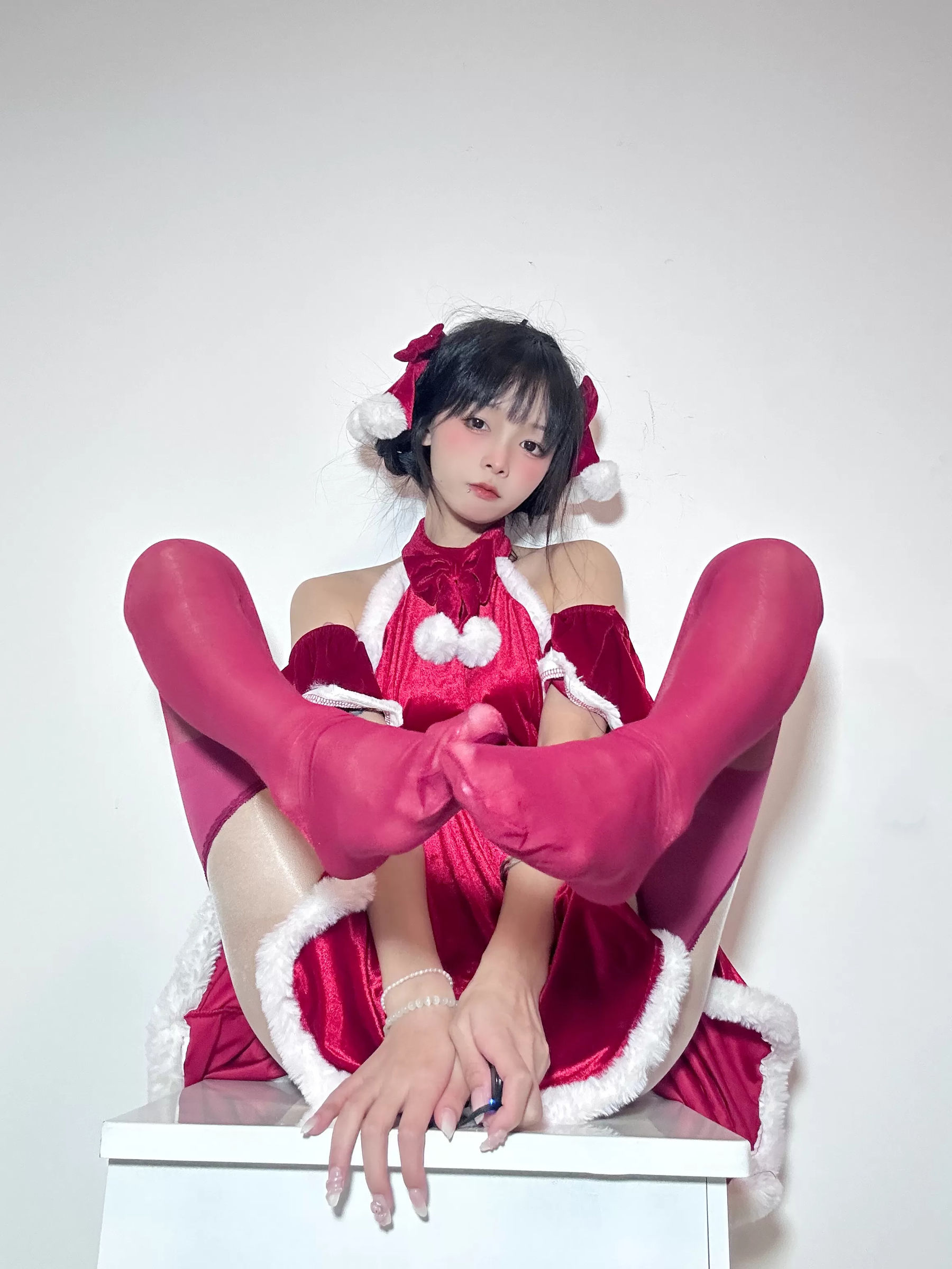 聂傲娇 - 圣诞红色魅惑/(20P)