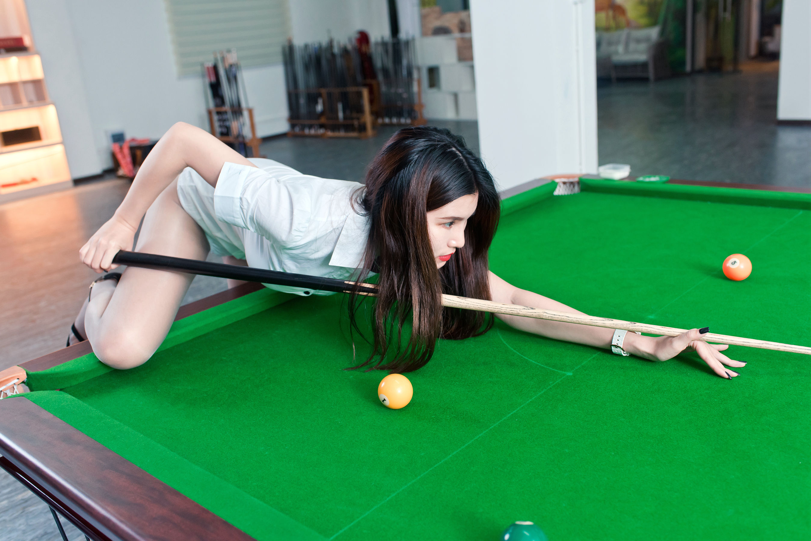 筱筱 - 桌球室/(193P)