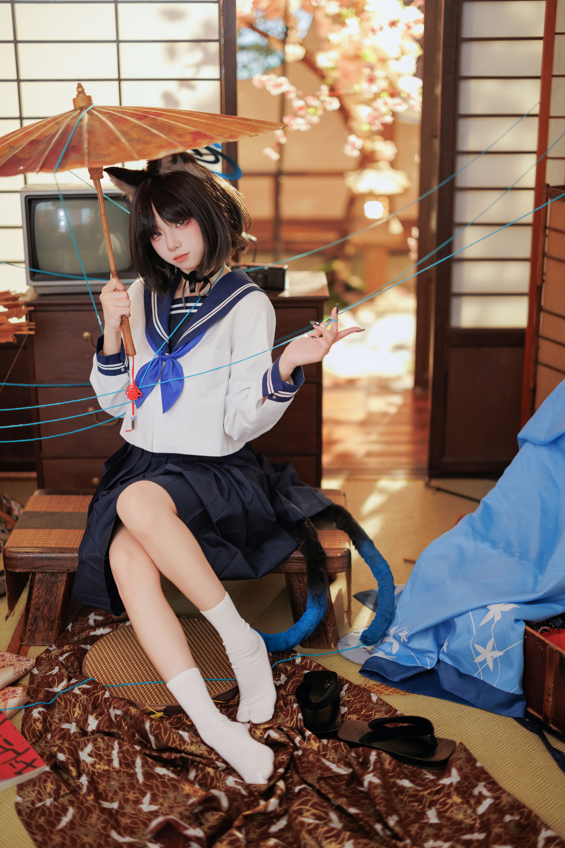 纸悦Etsu ko - 桔梗毛线团/(25P)