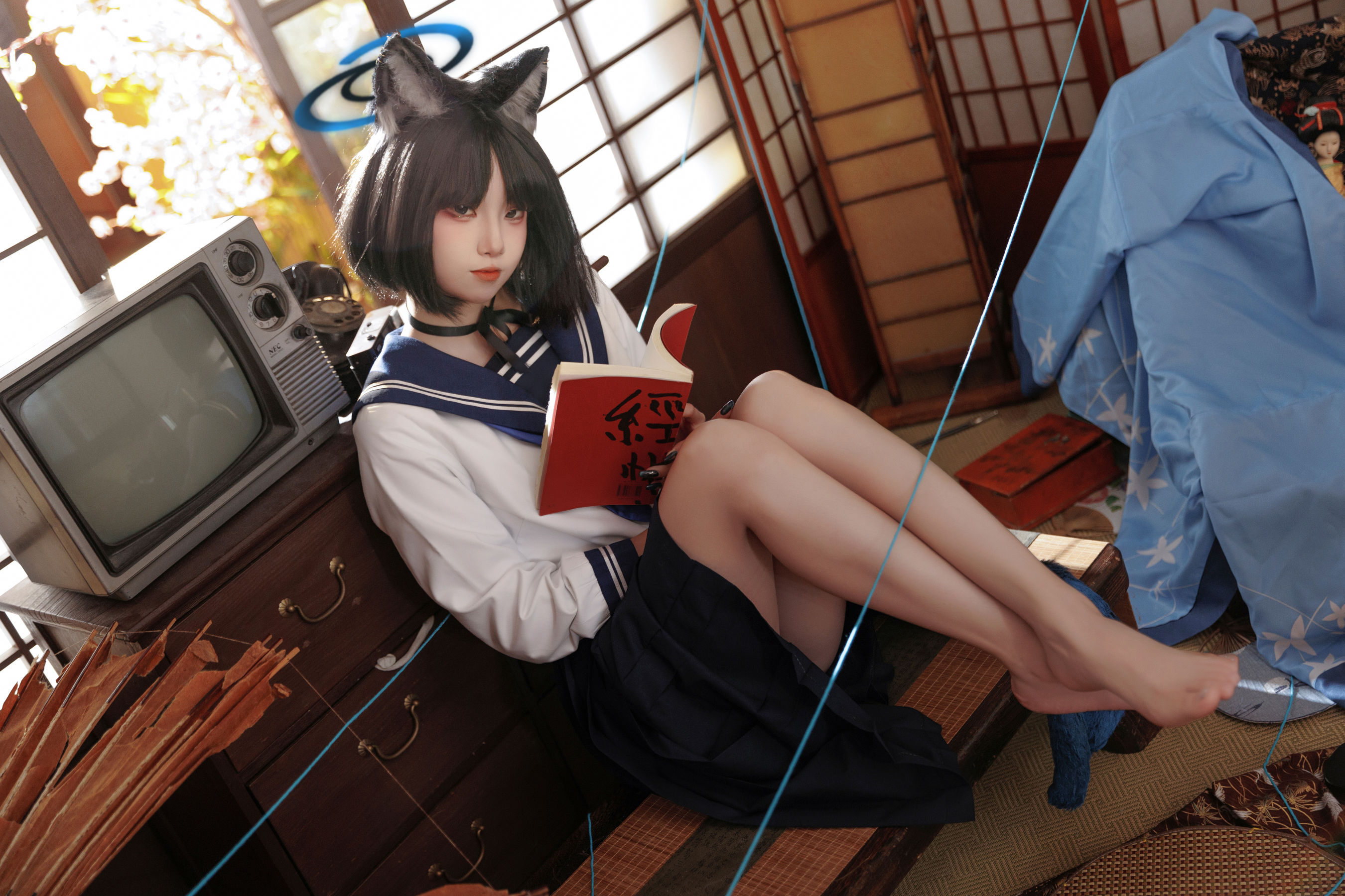 纸悦Etsu ko - 桔梗毛线团/(25P)