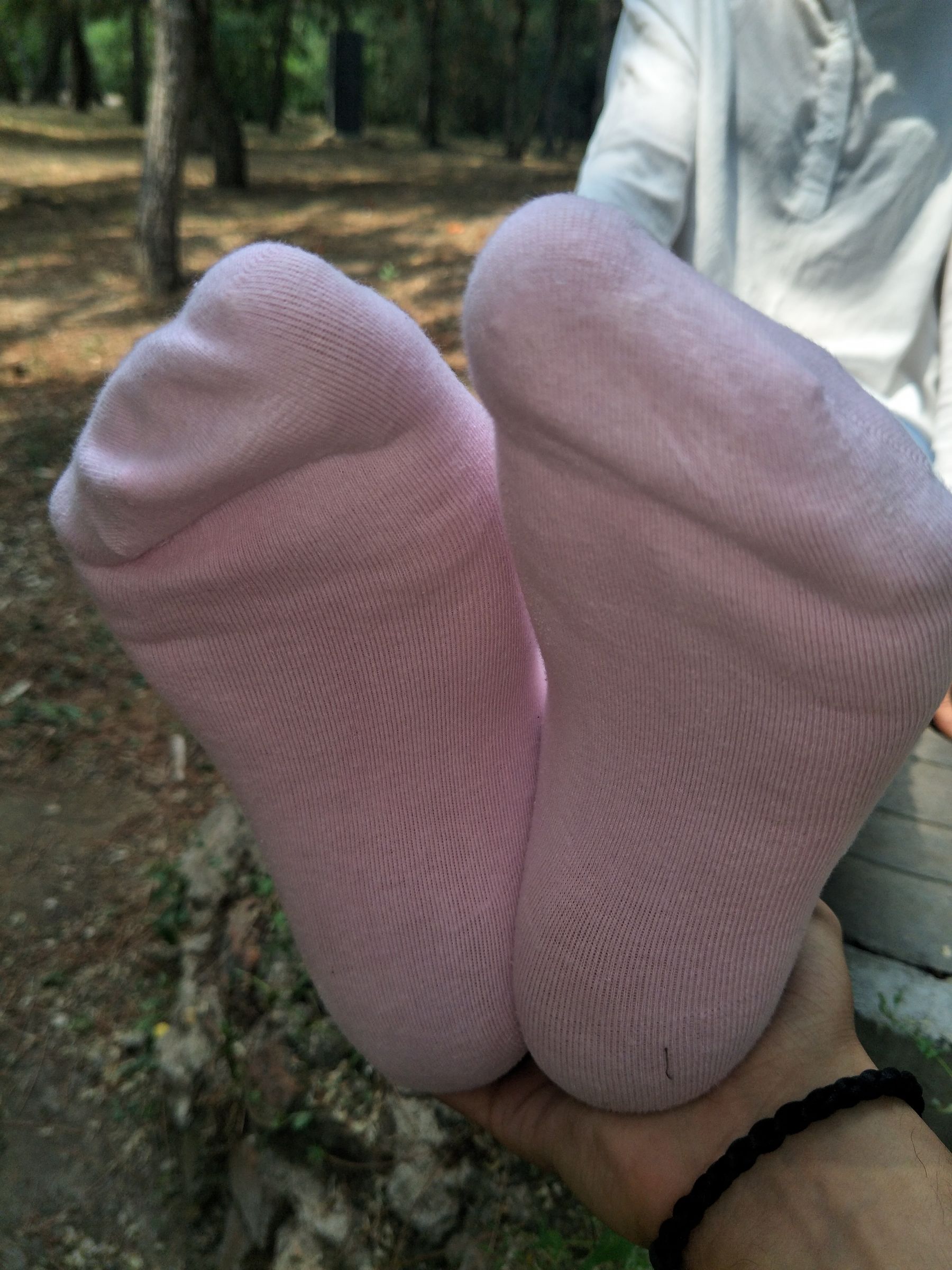 紧身堂妹约出换网袜/(234P)