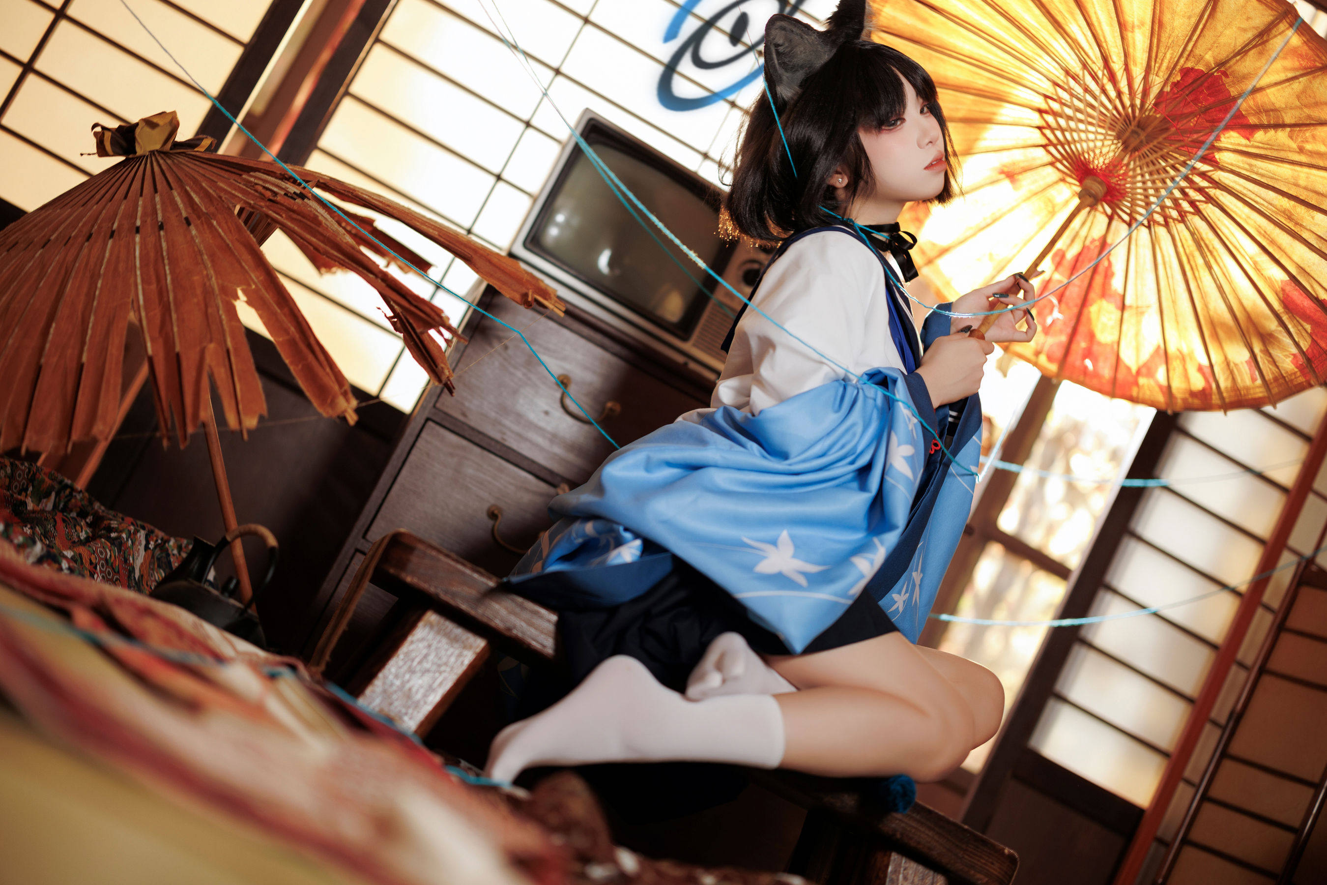 纸悦Etsu ko - 桔梗毛线团/(25P)