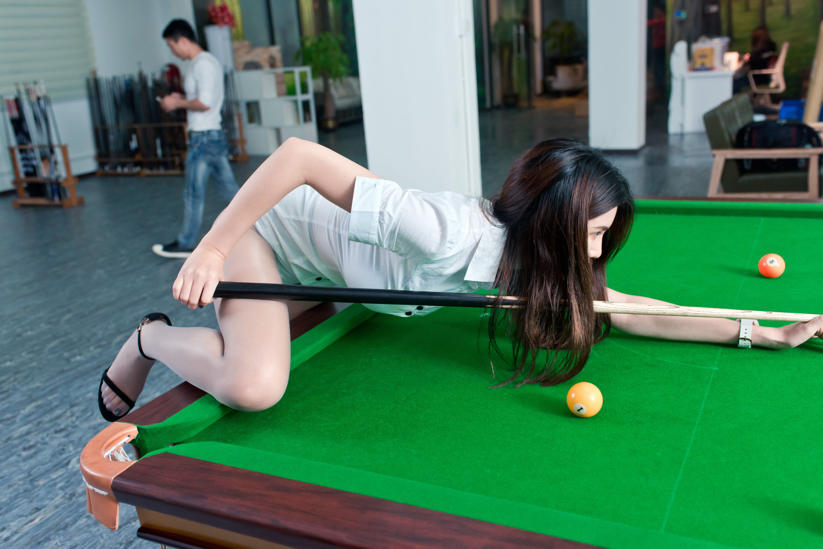 筱筱 - 桌球室/(193P)