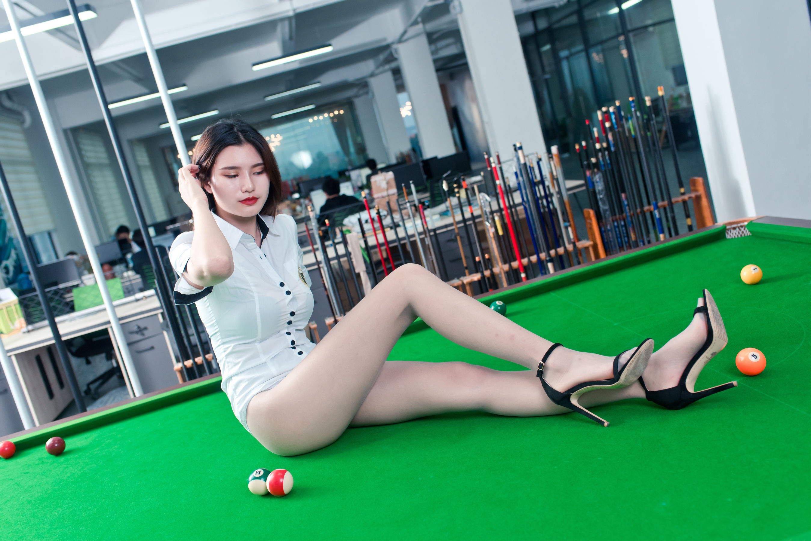 筱筱 - 桌球室/(193P)