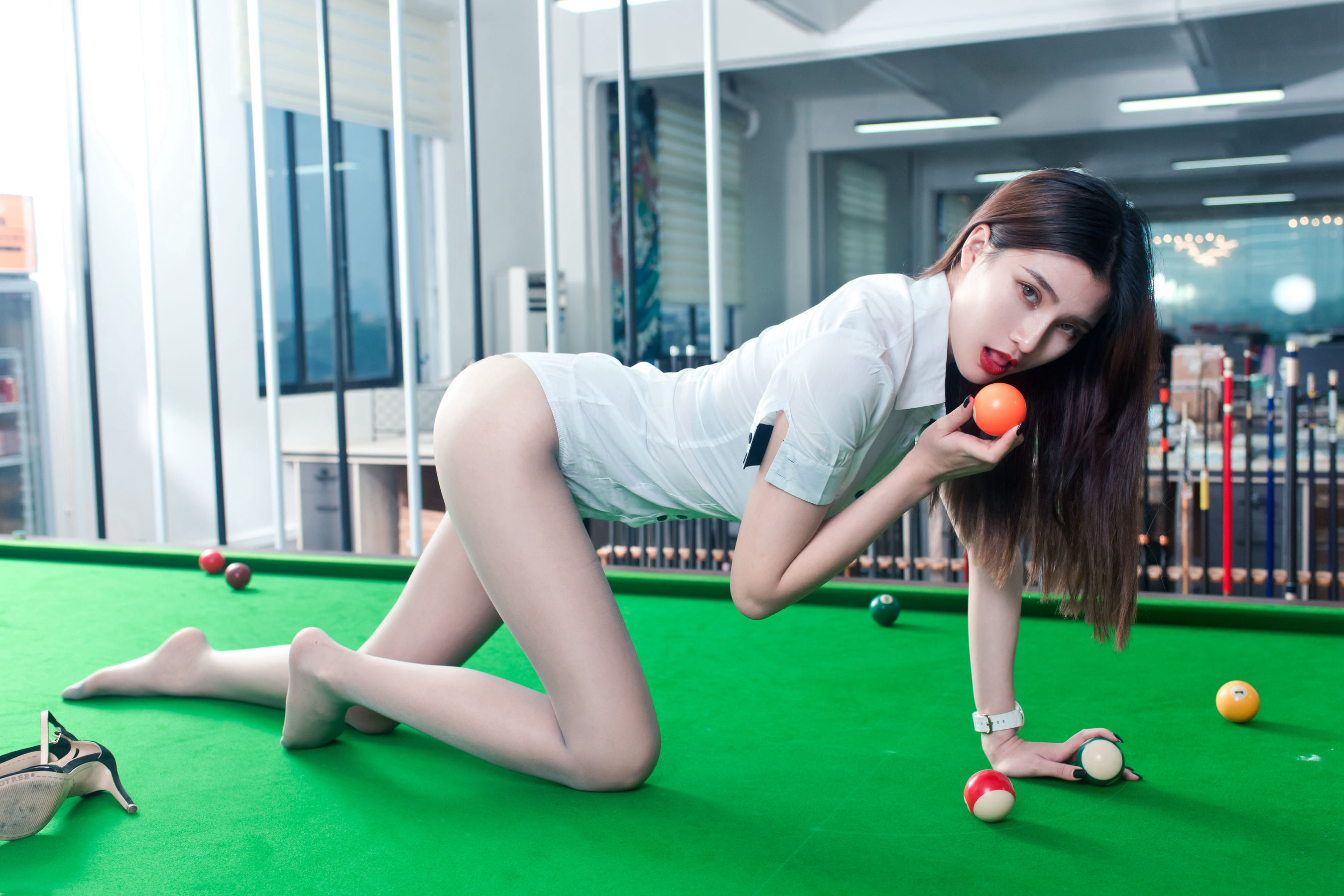 筱筱 - 桌球室/(193P)