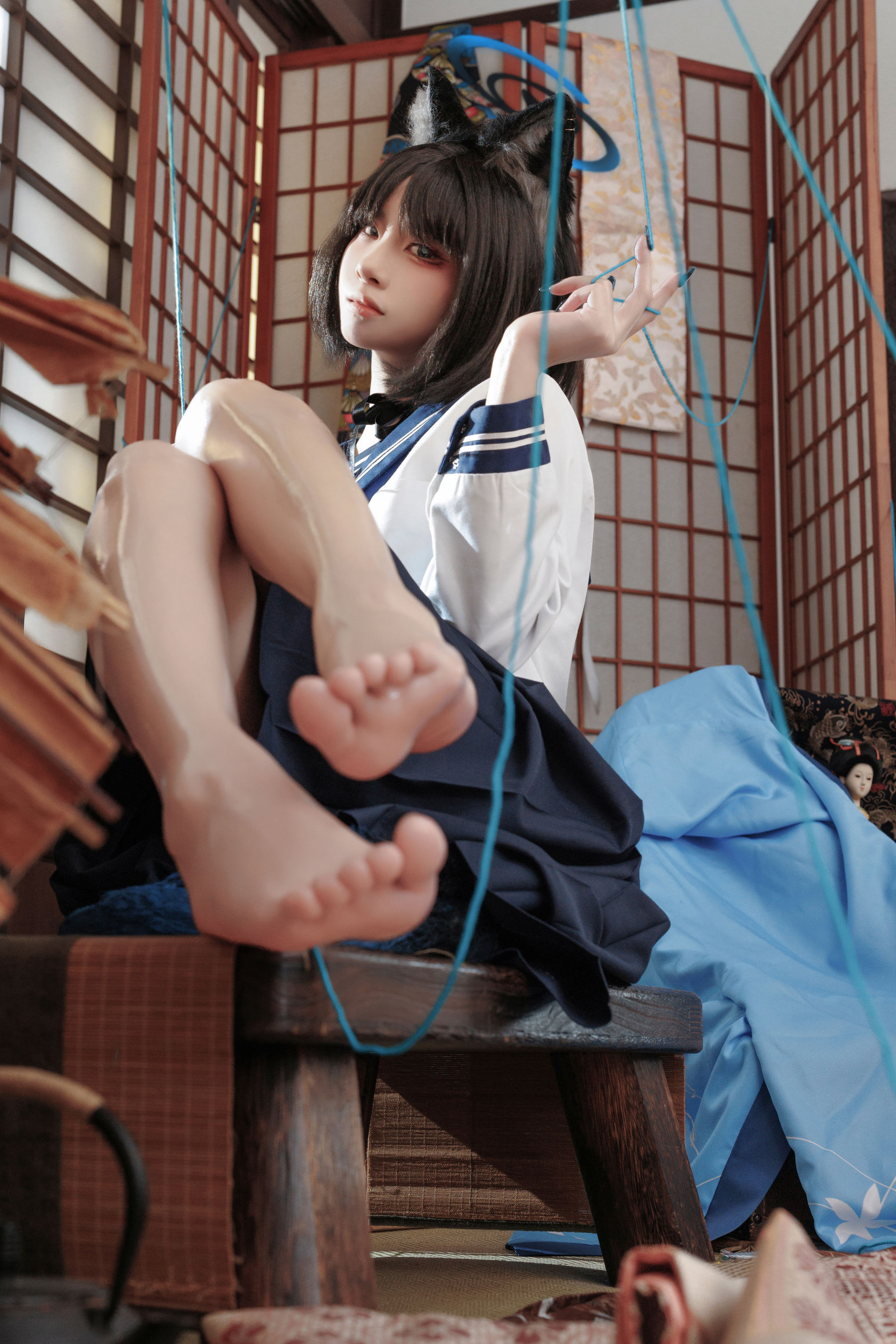 纸悦Etsu ko - 桔梗毛线团/(25P)