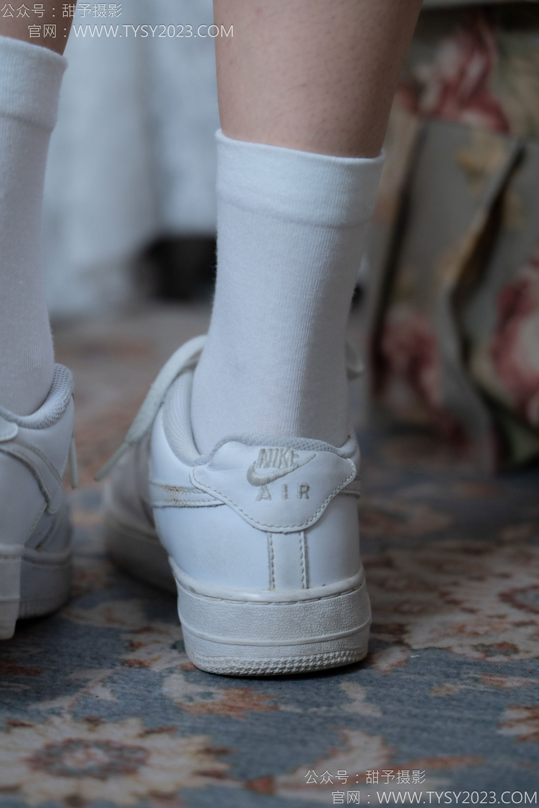 甜予摄影 No.138 土豆 - 板鞋、白棉袜、裸足/(136P)
