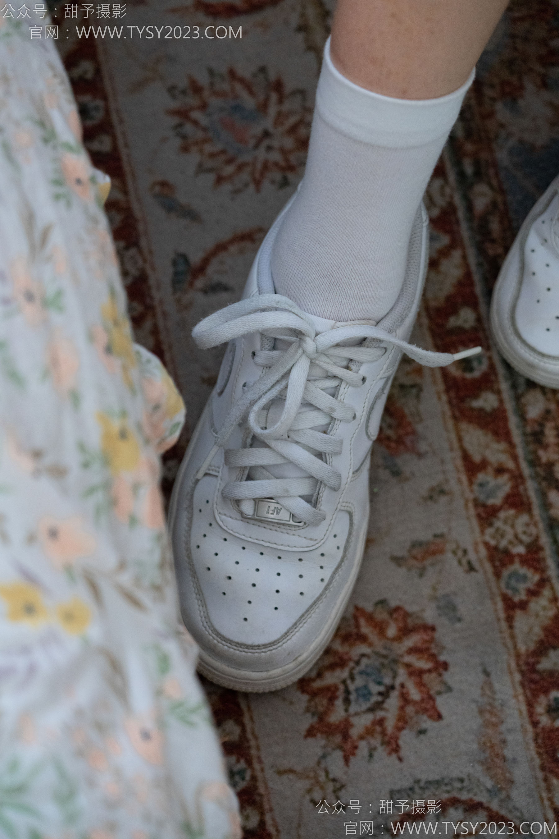 甜予摄影 No.138 土豆 - 板鞋、白棉袜、裸足/(136P)